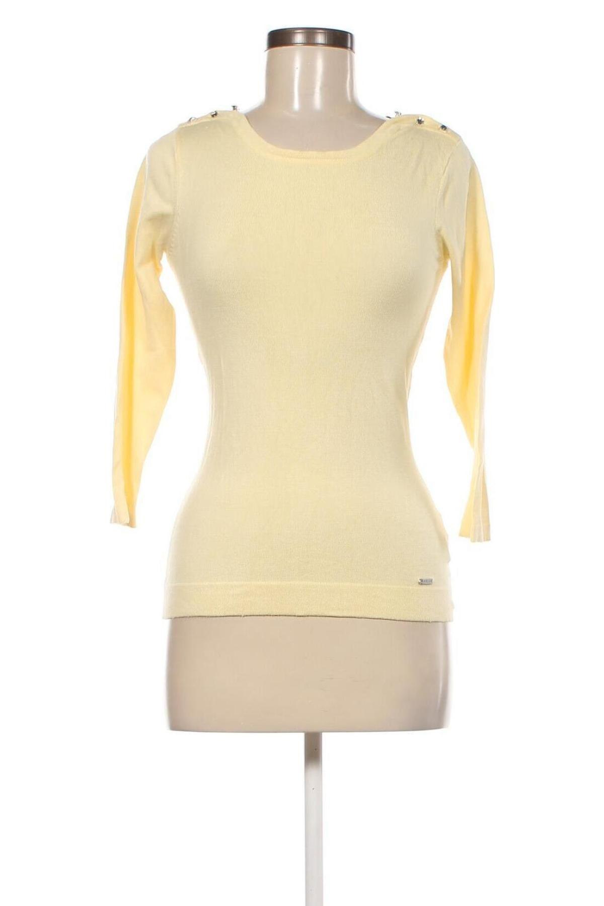 Дамски пуловер Mohito, Размер S, Цвят Жълт, Цена 7,29 лв.