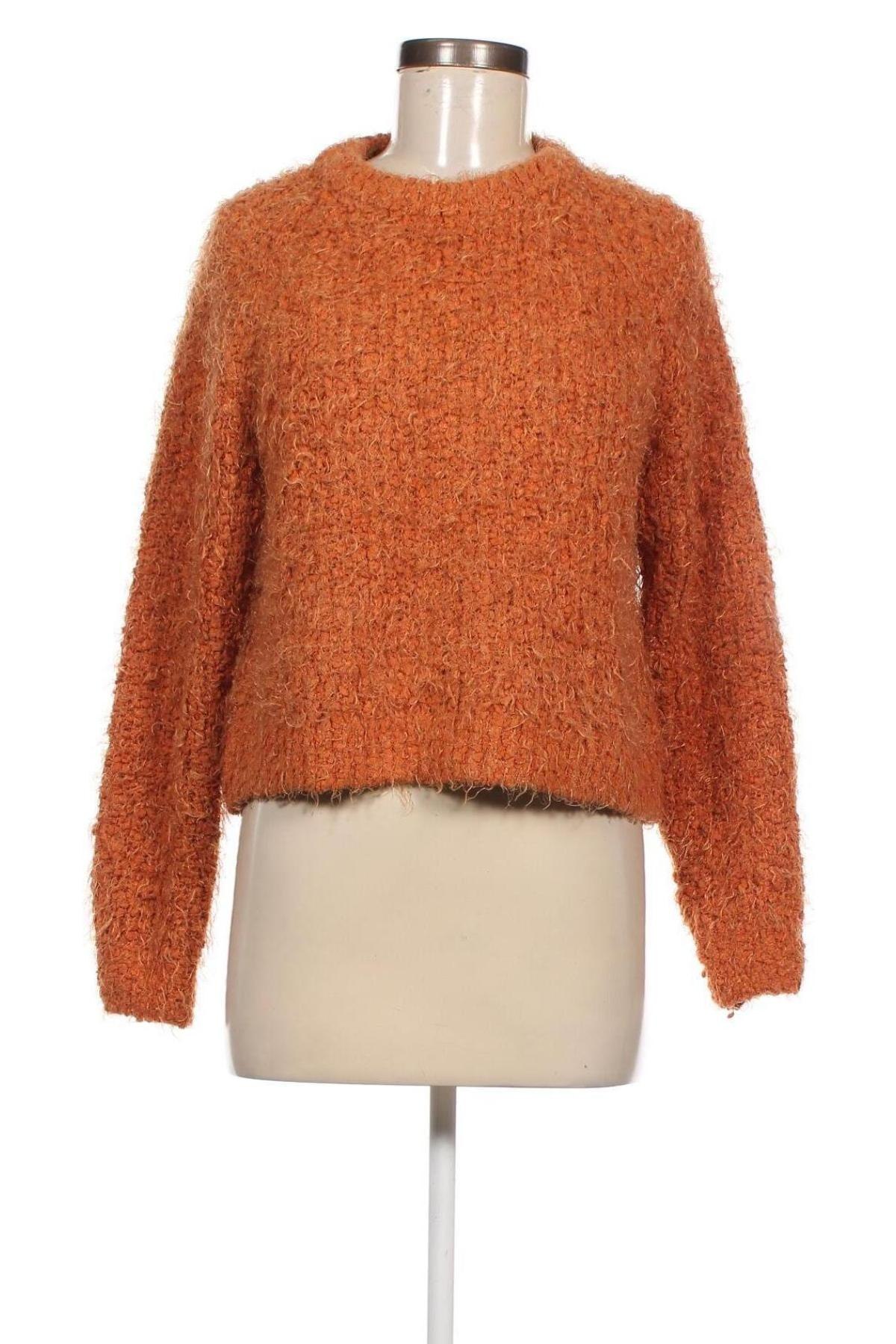 Damenpullover Monki, Größe XS, Farbe Orange, Preis 4,39 €