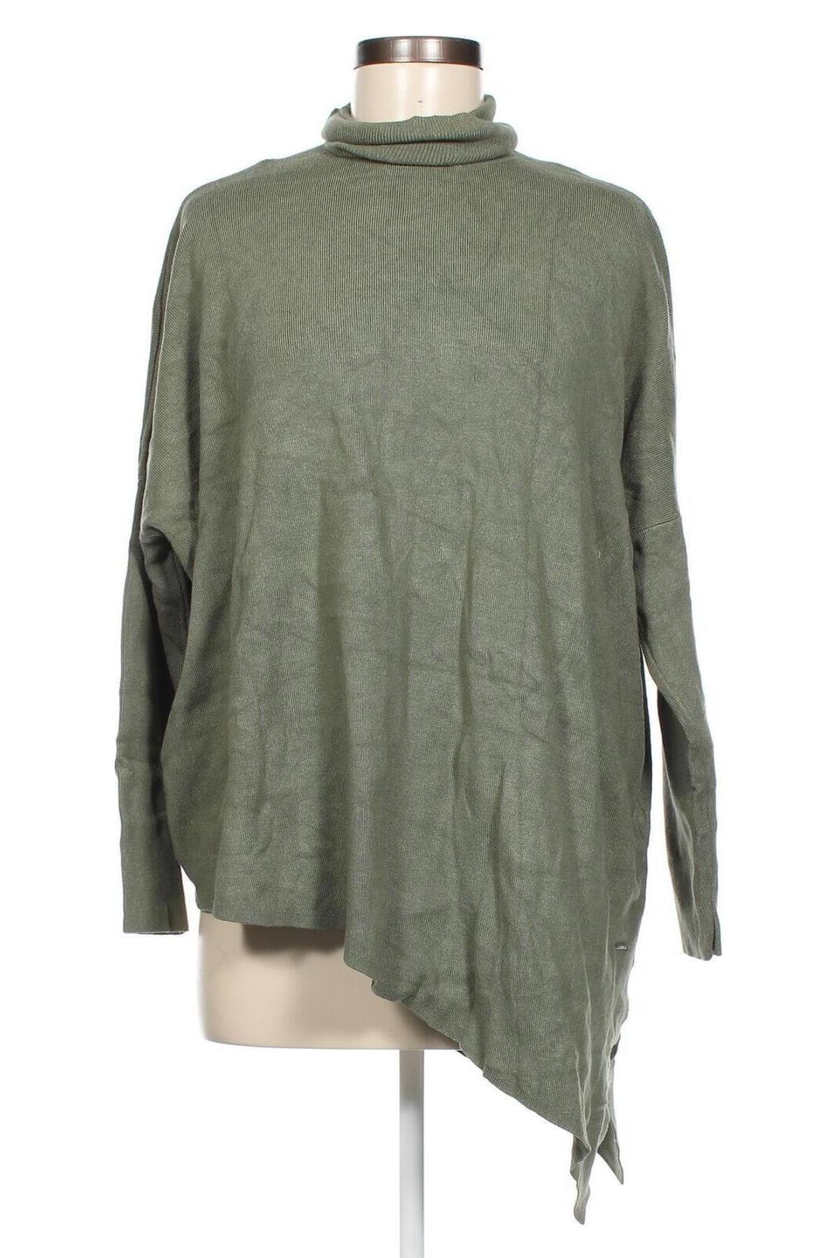 Дамски пуловер My Wear, Размер M, Цвят Зелен, Цена 13,05 лв.