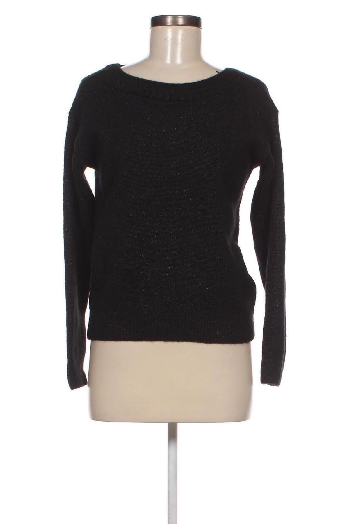 Γυναικείο πουλόβερ Naf Naf, Μέγεθος S, Χρώμα Μαύρο, Τιμή 20,18 €
