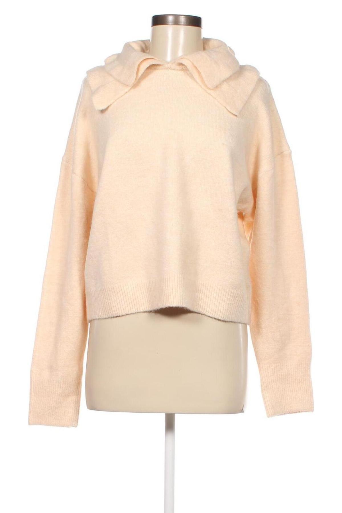 Дамски пуловер Nasty Gal, Размер M, Цвят Екрю, Цена 39,15 лв.