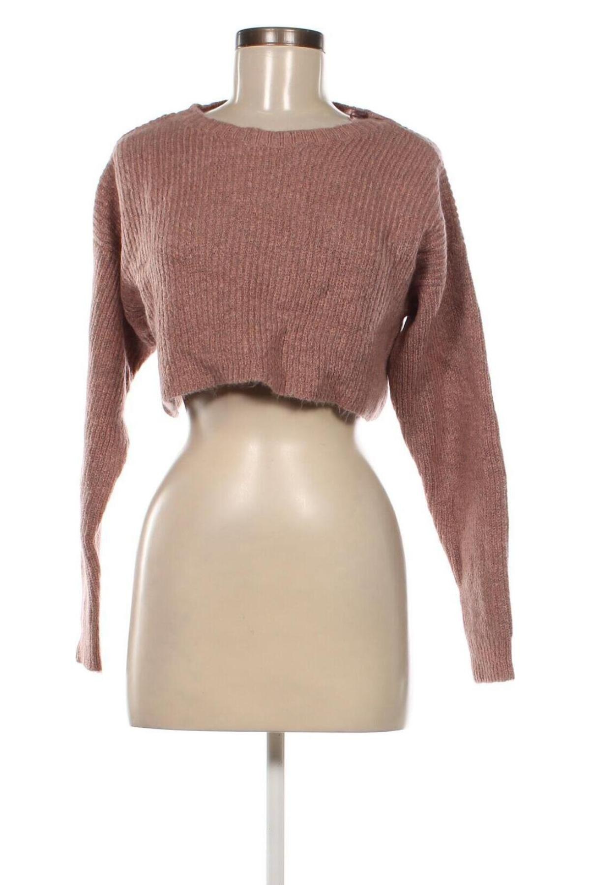 Дамски пуловер New Look, Размер M, Цвят Розов, Цена 25,76 лв.
