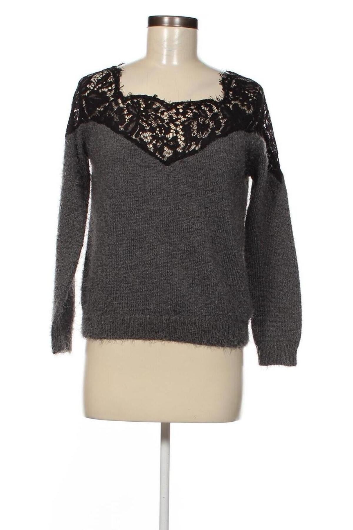 Γυναικείο πουλόβερ ONLY, Μέγεθος S, Χρώμα Γκρί, Τιμή 1,84 €