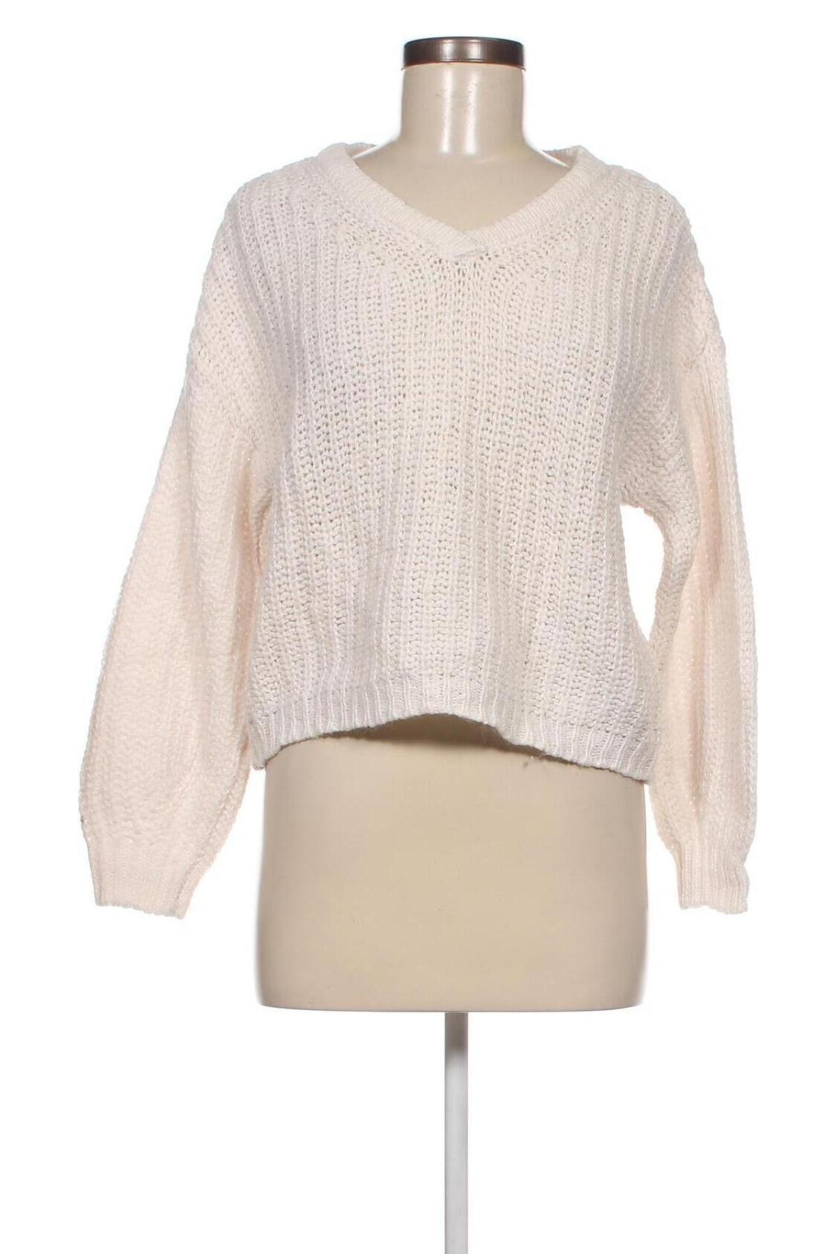 Γυναικείο πουλόβερ Object, Μέγεθος S, Χρώμα Λευκό, Τιμή 7,18 €