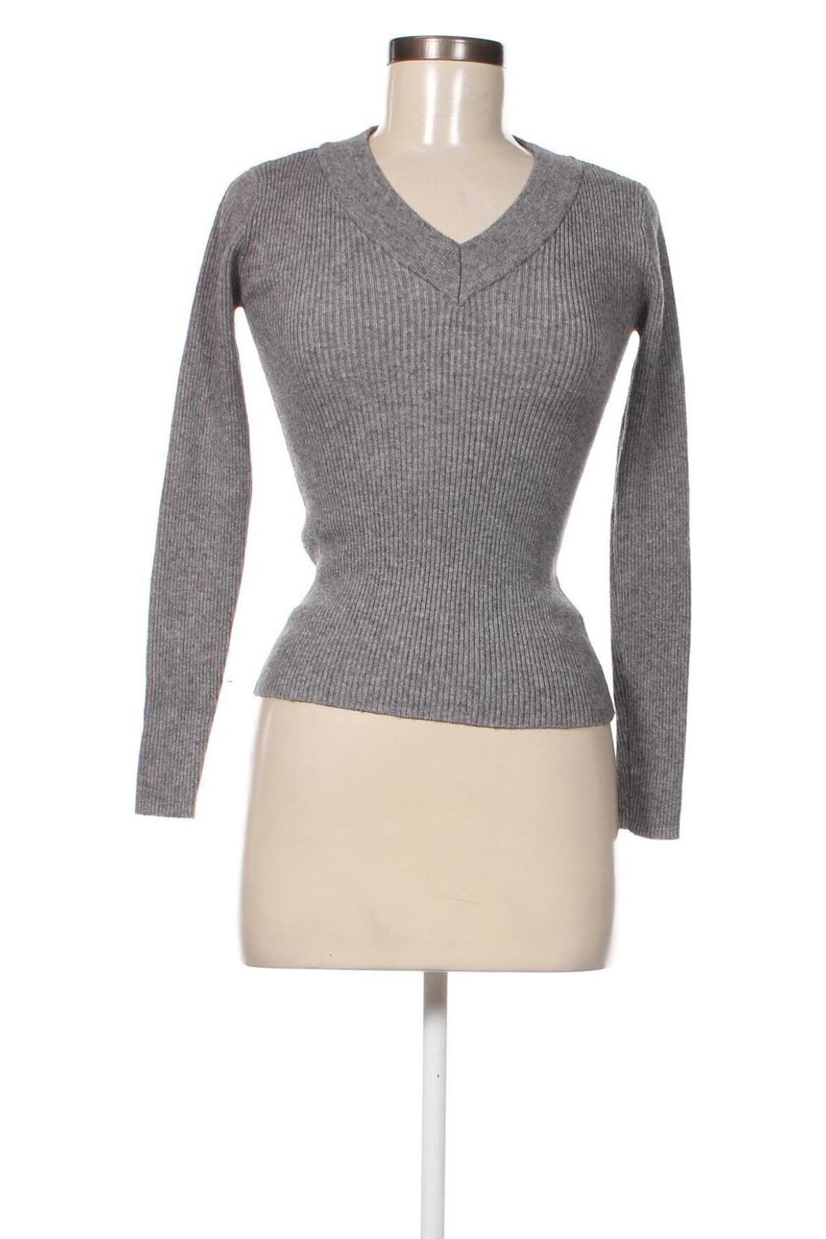 Γυναικείο πουλόβερ Object, Μέγεθος S, Χρώμα Γκρί, Τιμή 4,75 €