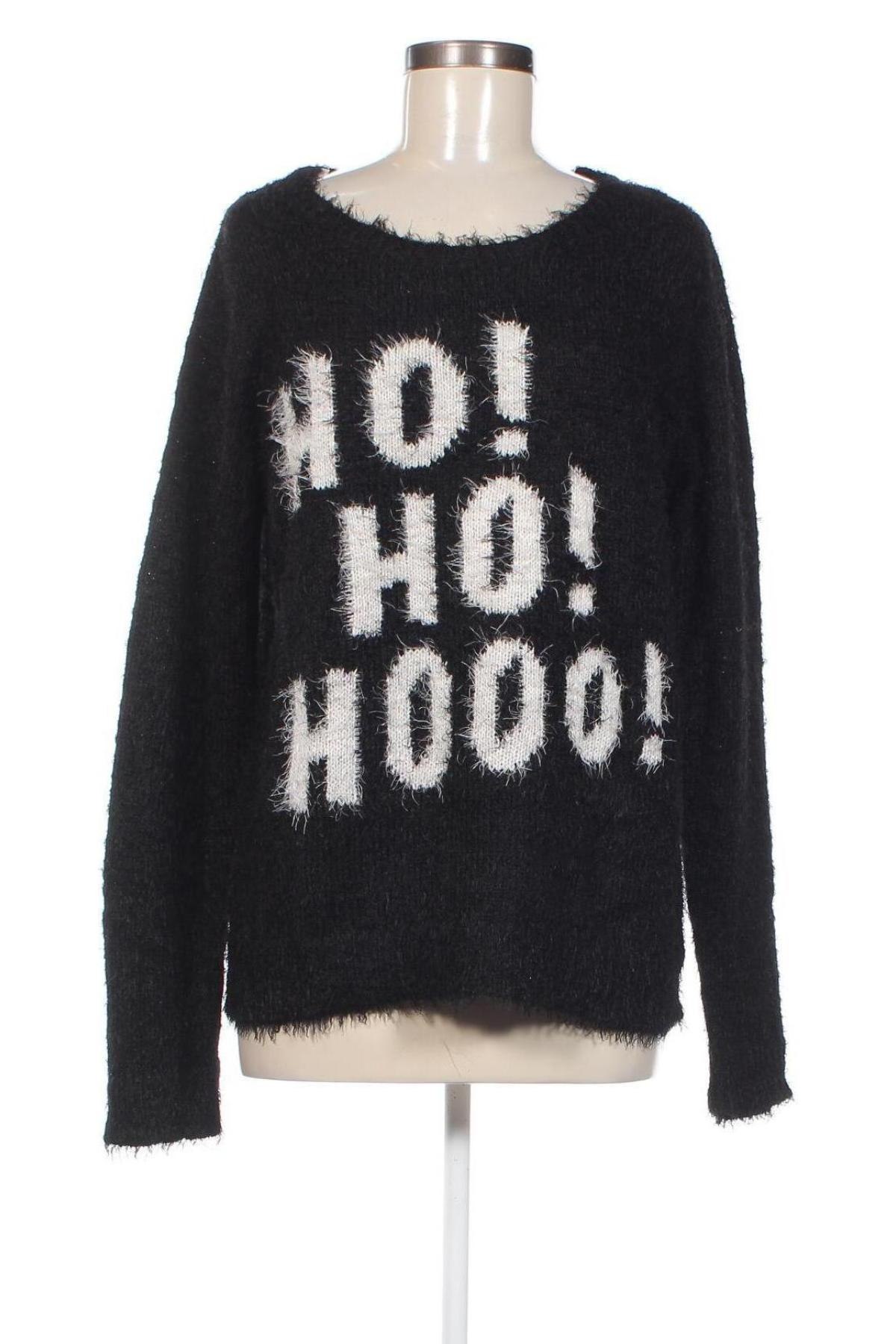 Γυναικείο πουλόβερ One By Gemo, Μέγεθος XL, Χρώμα Μαύρο, Τιμή 5,38 €