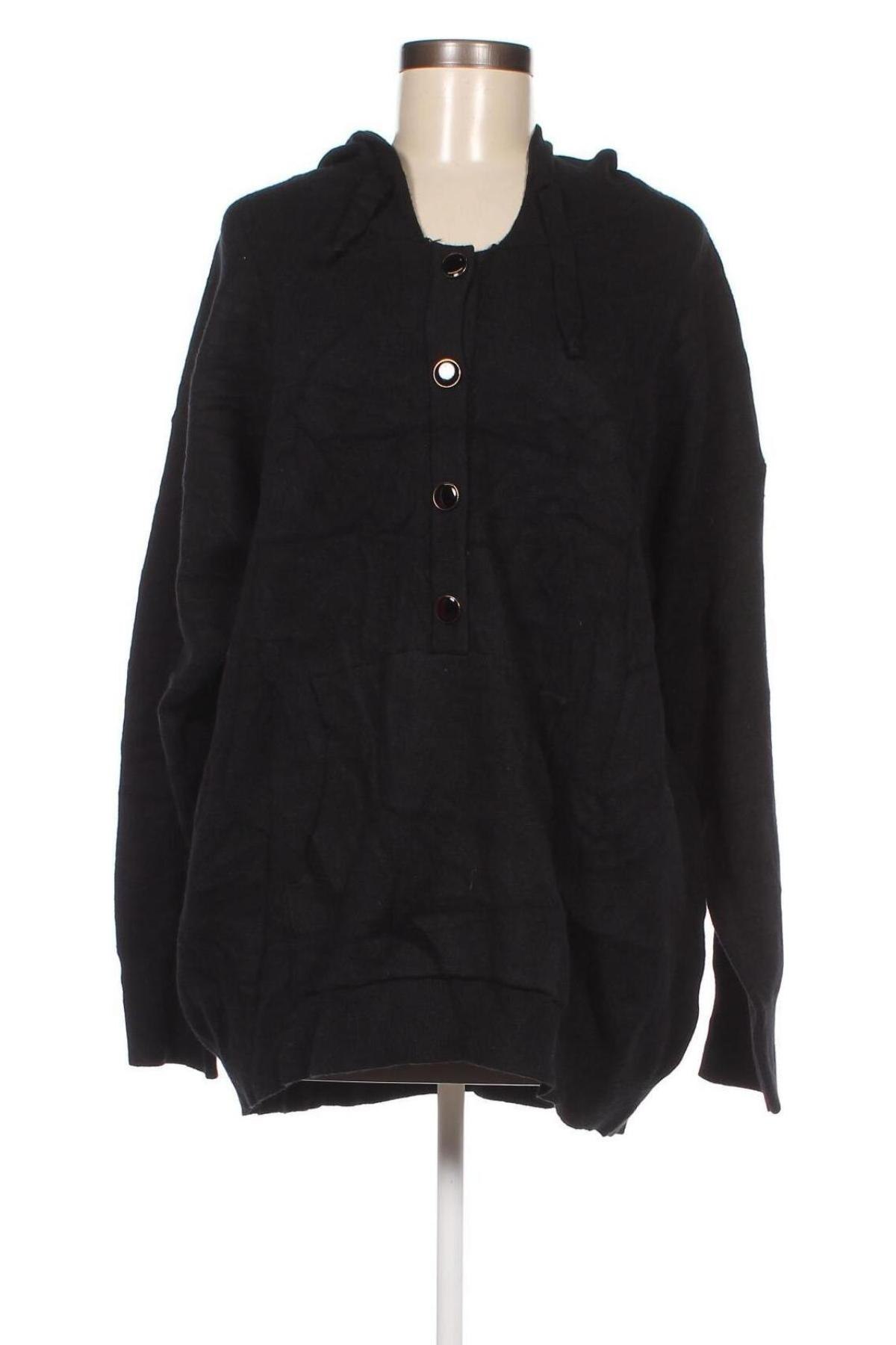 Γυναικείο πουλόβερ Paprika, Μέγεθος XL, Χρώμα Μαύρο, Τιμή 9,51 €
