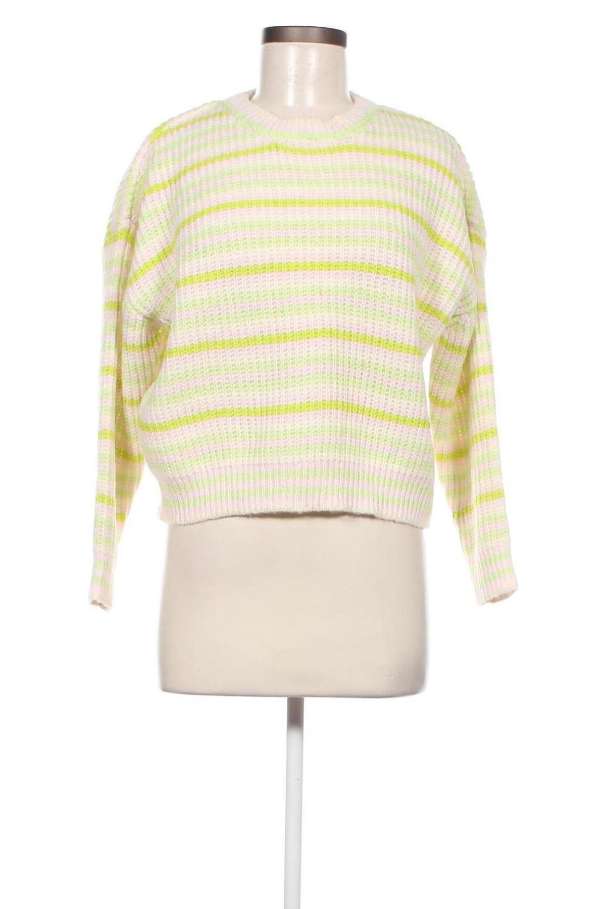 Дамски пуловер Pieces, Размер L, Цвят Многоцветен, Цена 16,20 лв.