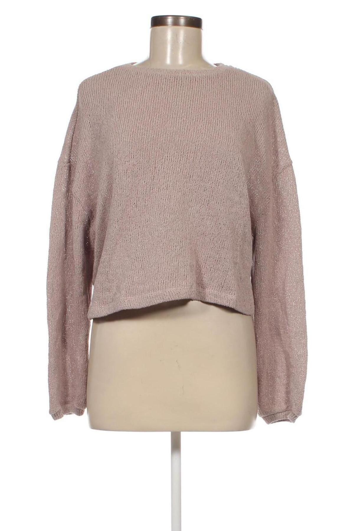 Γυναικείο πουλόβερ Pull&Bear, Μέγεθος M, Χρώμα  Μπέζ, Τιμή 8,06 €