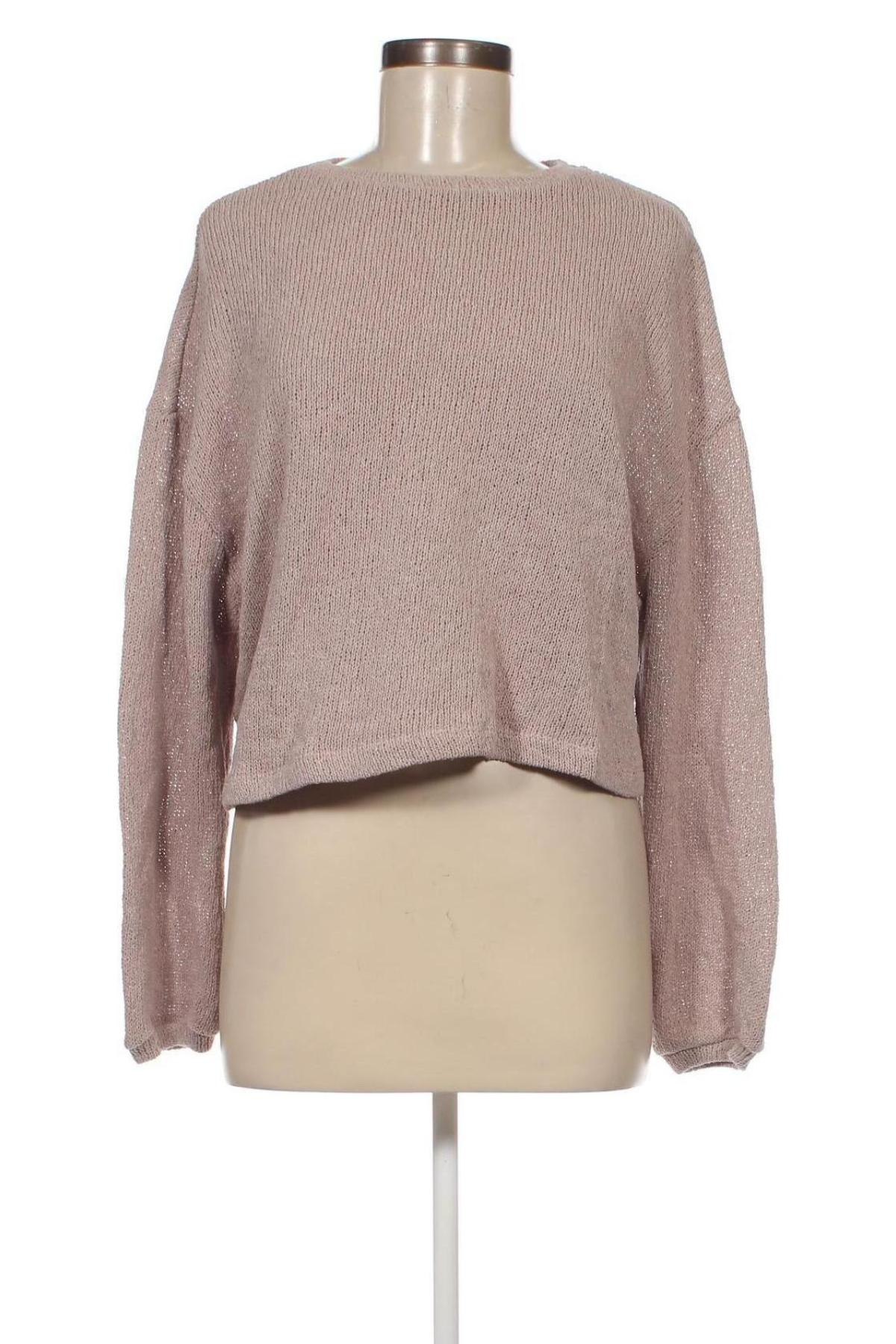 Damenpullover Pull&Bear, Größe M, Farbe Beige, Preis 13,04 €