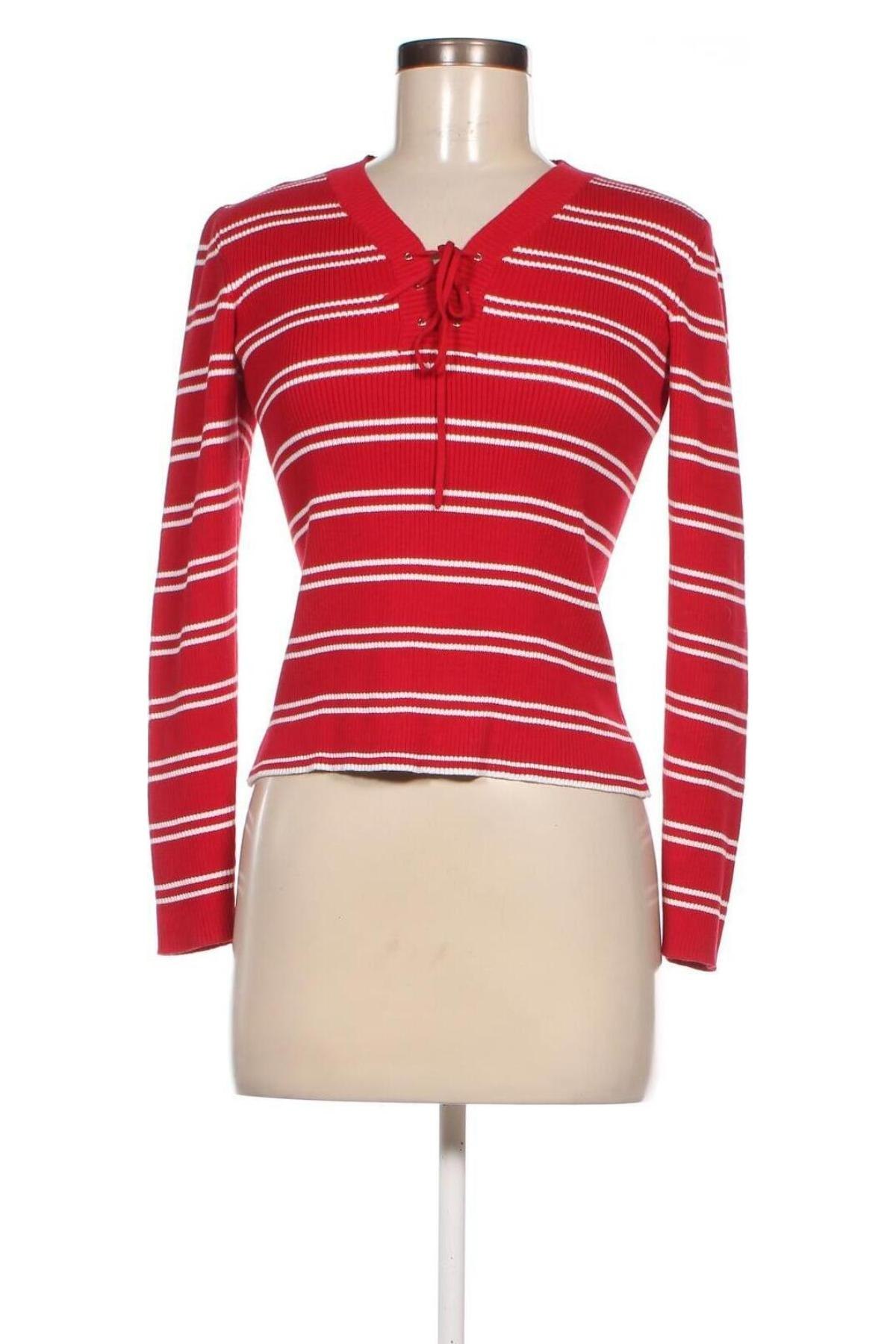 Дамски пуловер Rafaella, Размер S, Цвят Червен, Цена 5,22 лв.