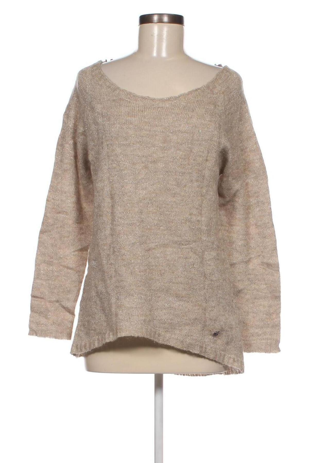 Дамски пуловер Rinascimento, Размер M, Цвят Бежов, Цена 23,32 лв.