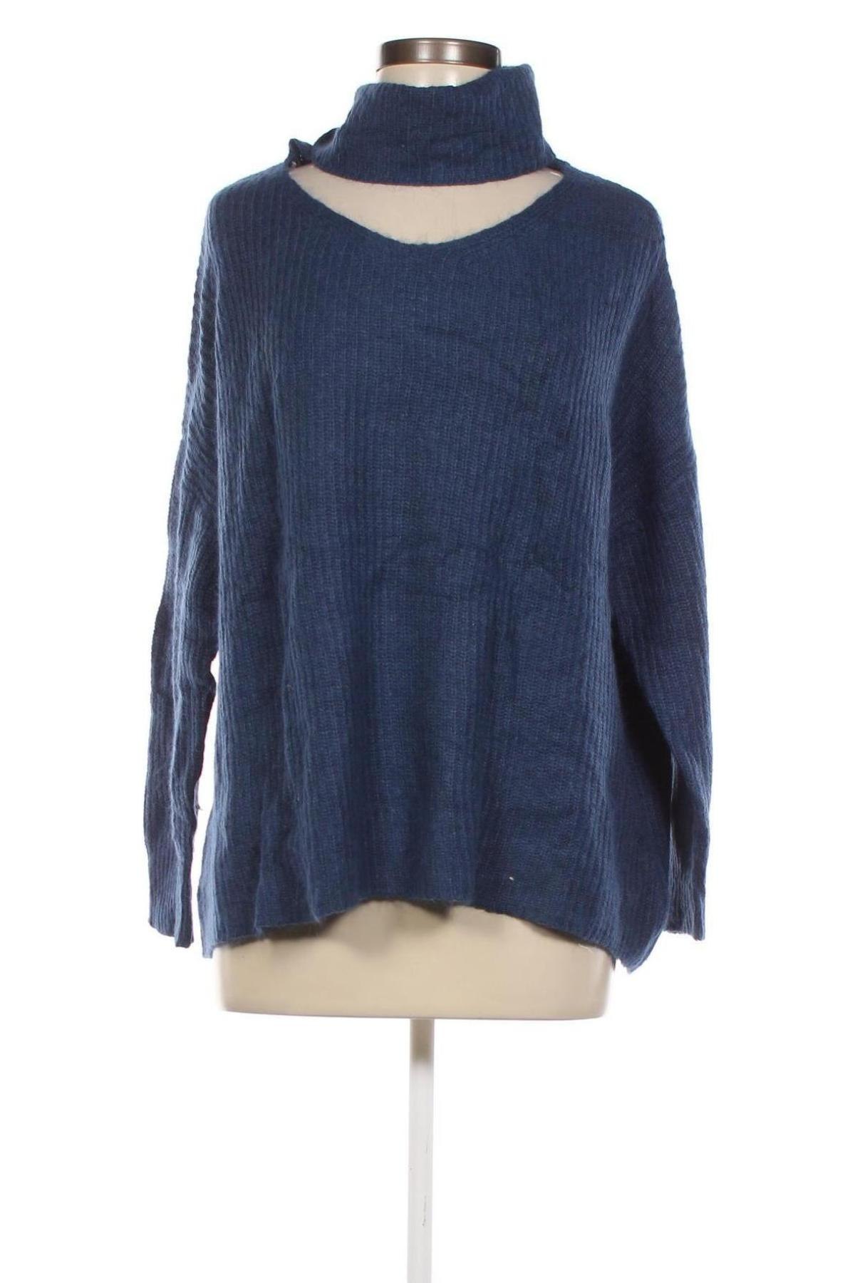 Дамски пуловер Rue Mazarine, Размер M, Цвят Син, Цена 7,25 лв.