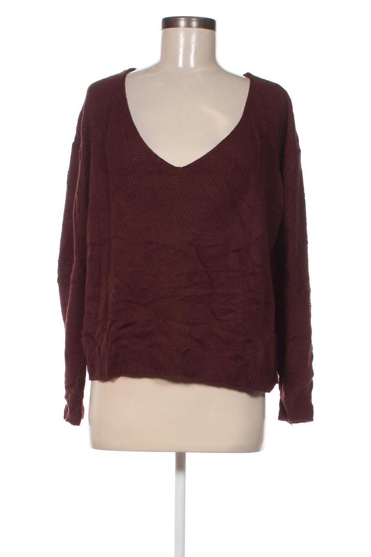 Дамски пуловер SHEIN, Размер L, Цвят Кафяв, Цена 8,99 лв.