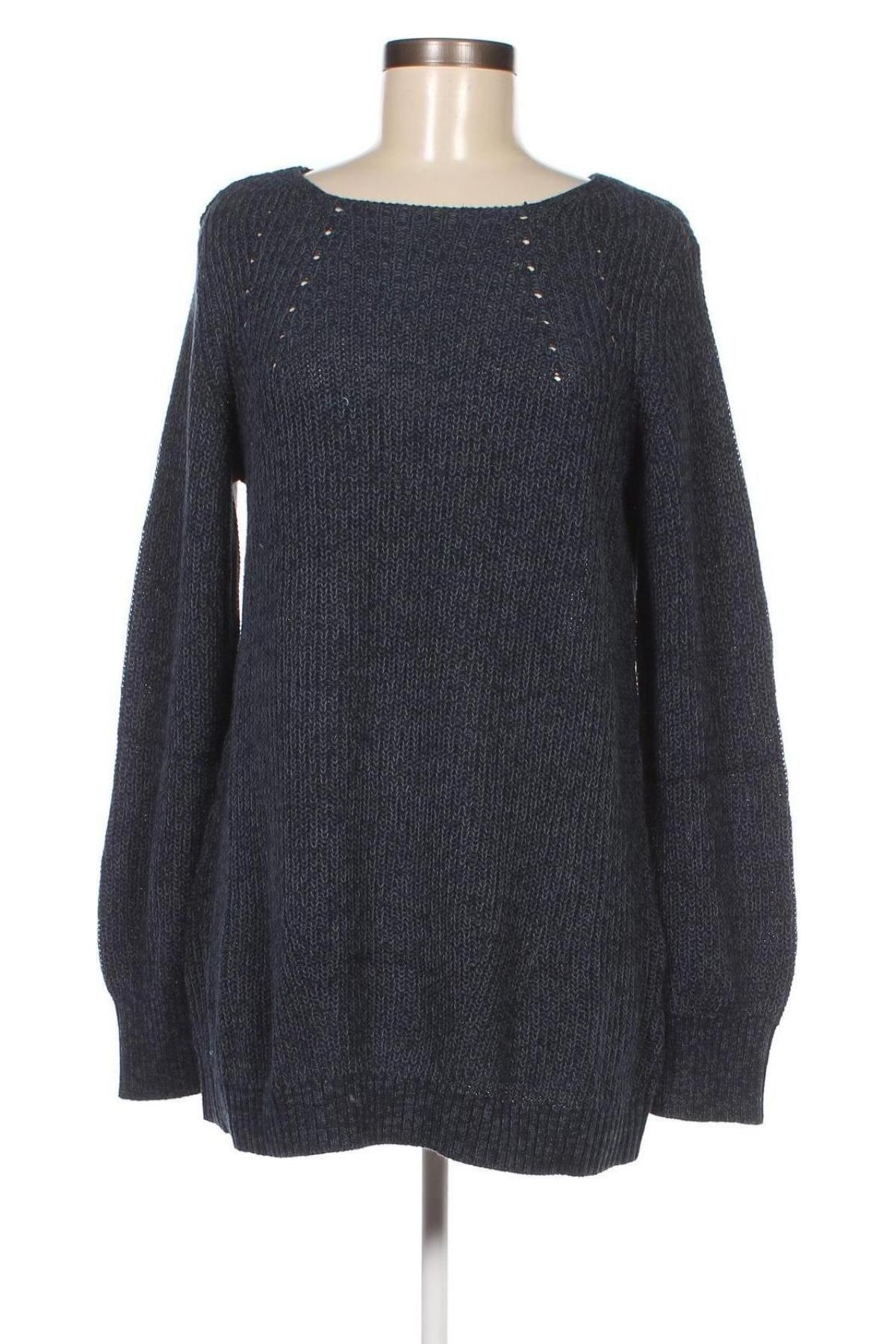 Дамски пуловер Sheego, Размер M, Цвят Син, Цена 14,79 лв.