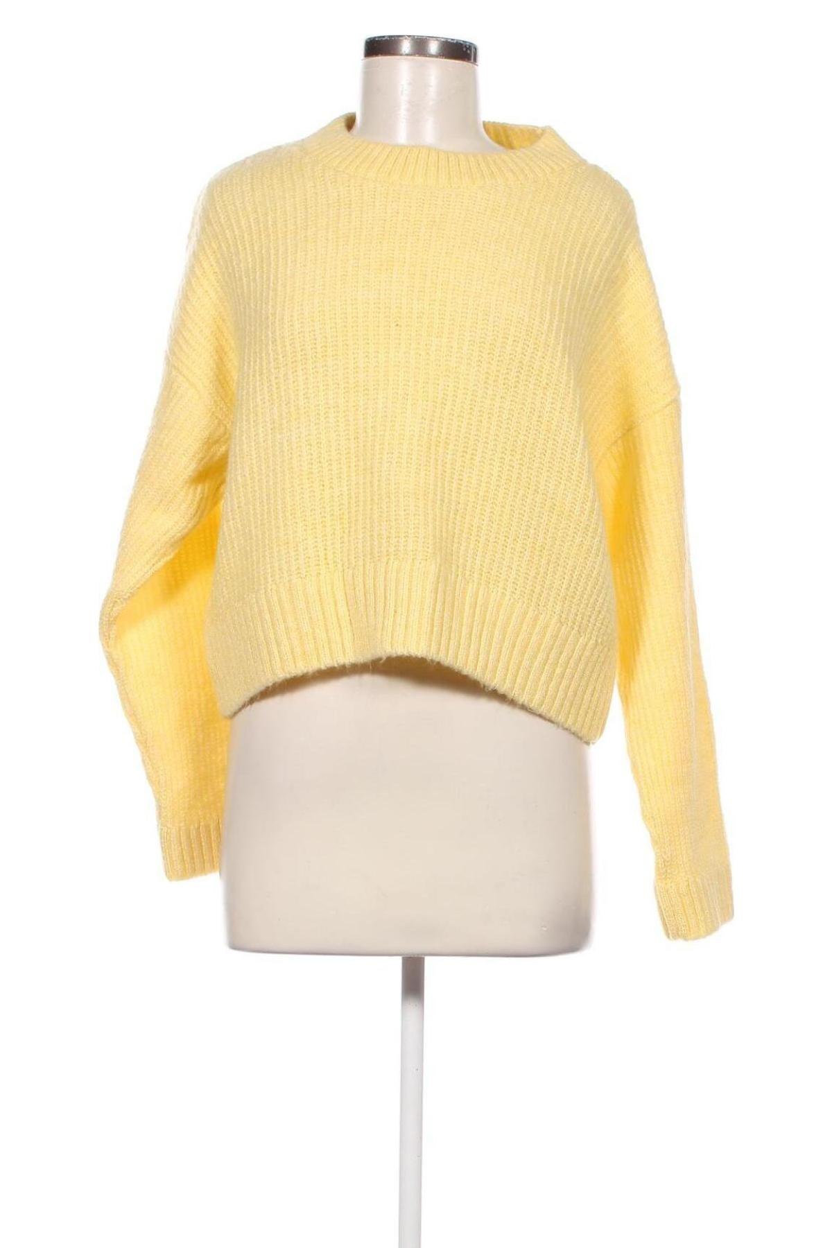 Damenpullover Stradivarius, Größe M, Farbe Gelb, Preis 19,49 €