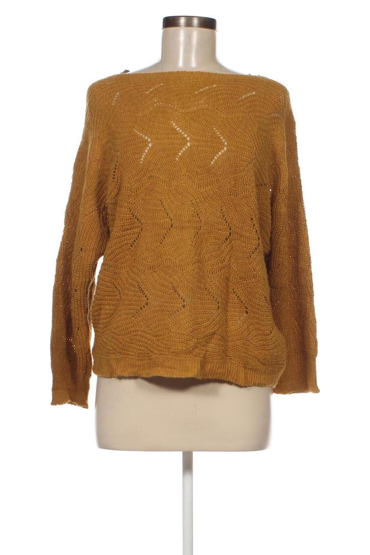 Γυναικείο πουλόβερ Terra di Siena, Μέγεθος M, Χρώμα Κίτρινο, Τιμή 8,07 €