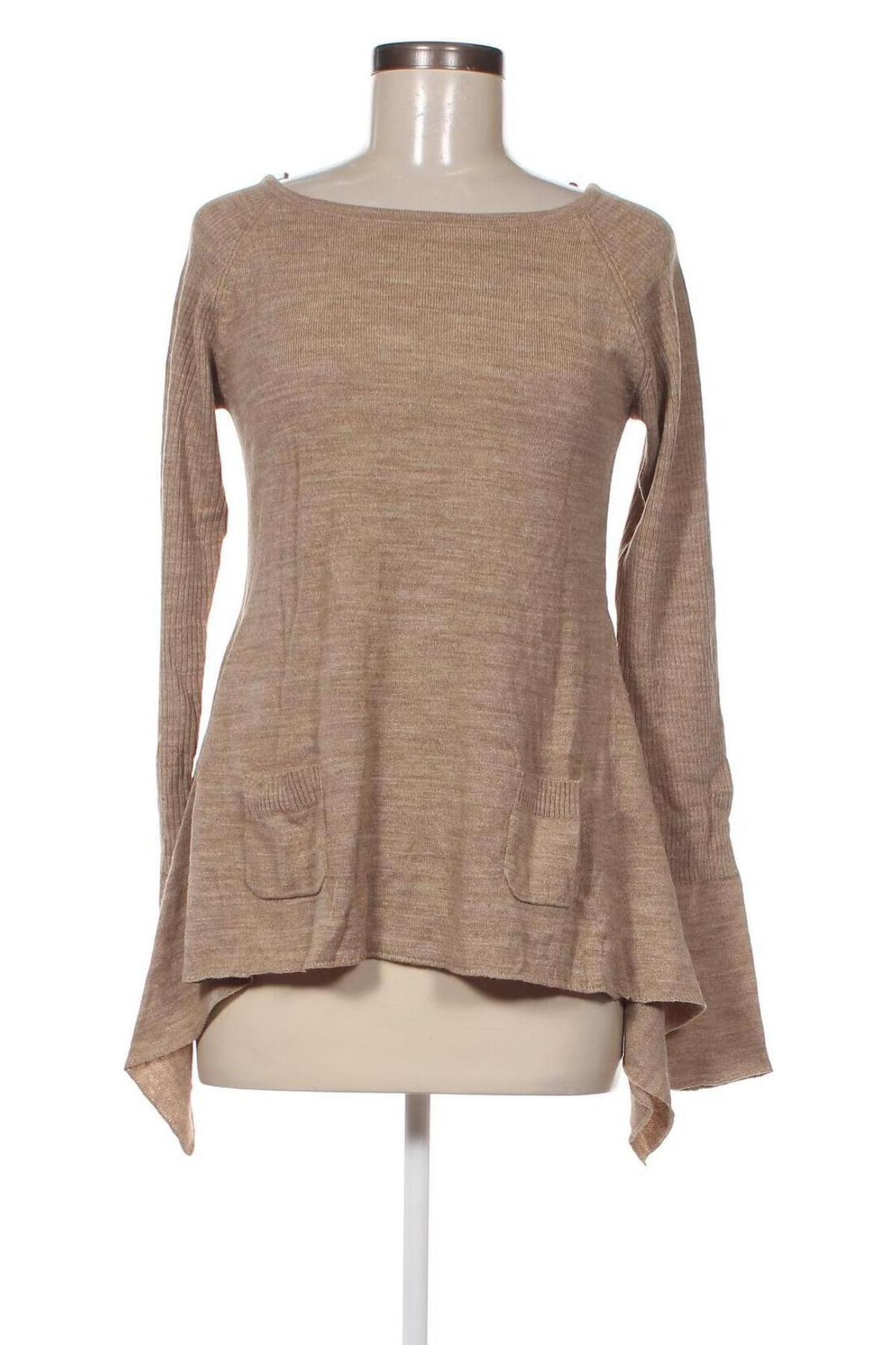 Γυναικείο πουλόβερ Terranova, Μέγεθος M, Χρώμα  Μπέζ, Τιμή 8,07 €