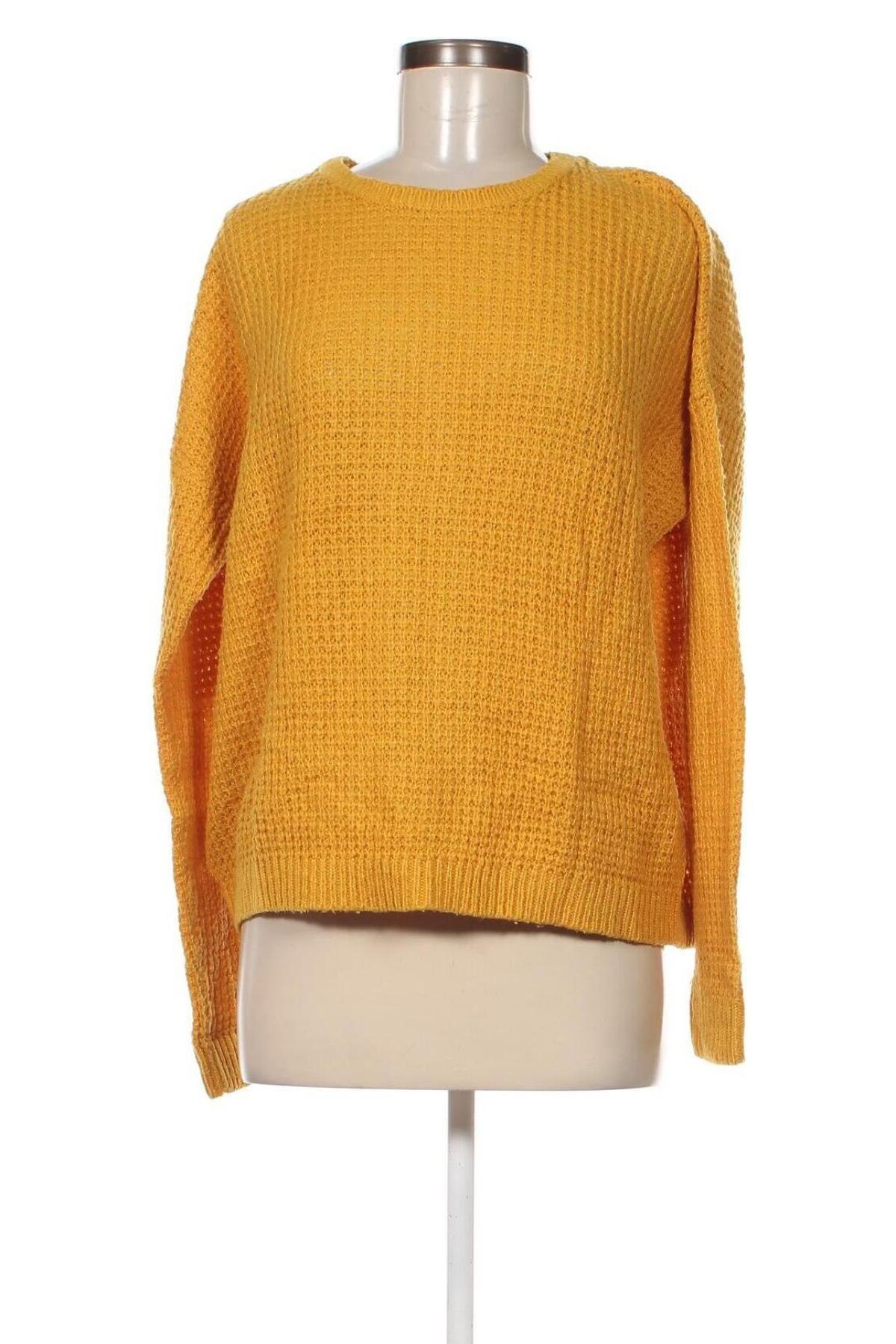 Γυναικείο πουλόβερ Terranova, Μέγεθος L, Χρώμα Κίτρινο, Τιμή 8,07 €