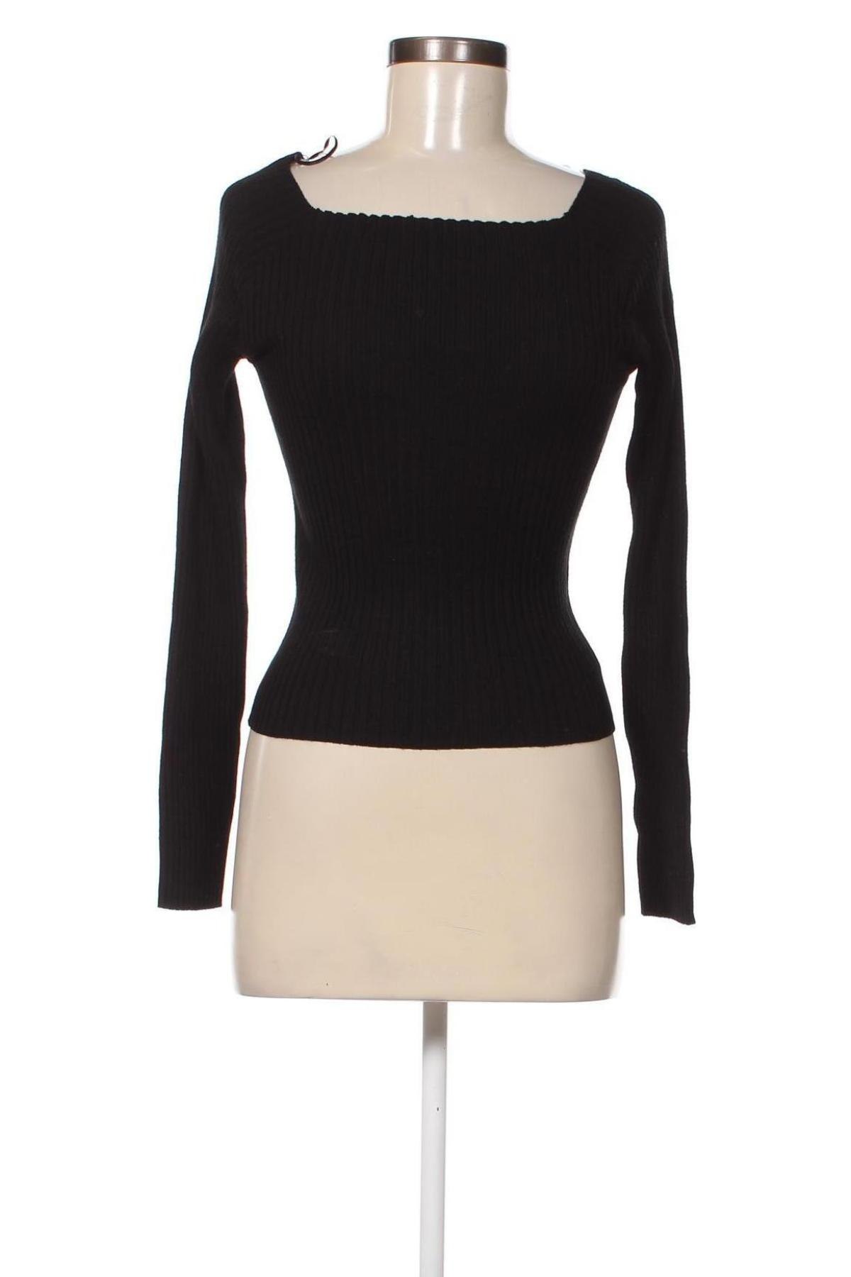 Дамски пуловер Terranova, Размер L, Цвят Черен, Цена 29,01 лв.