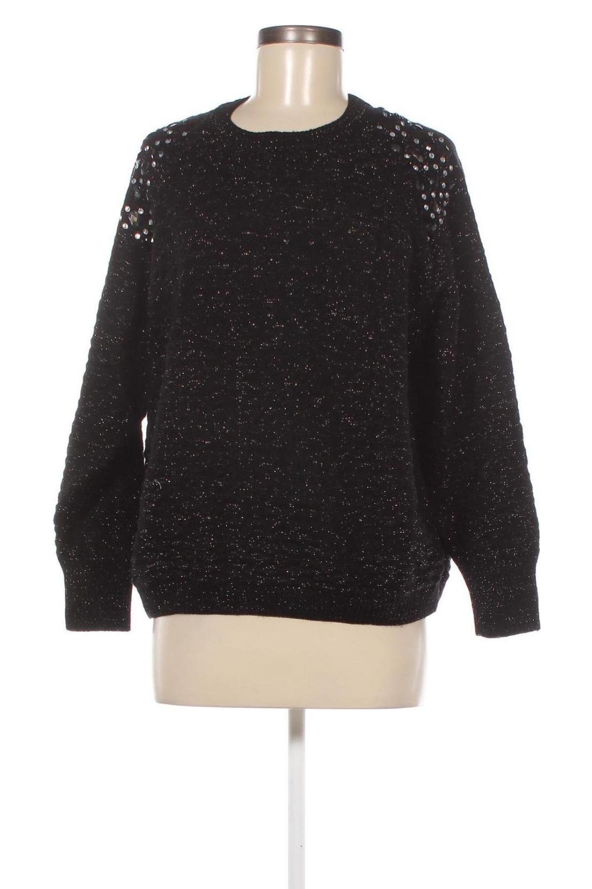 Дамски пуловер Tezenis, Размер S, Цвят Черен, Цена 7,25 лв.