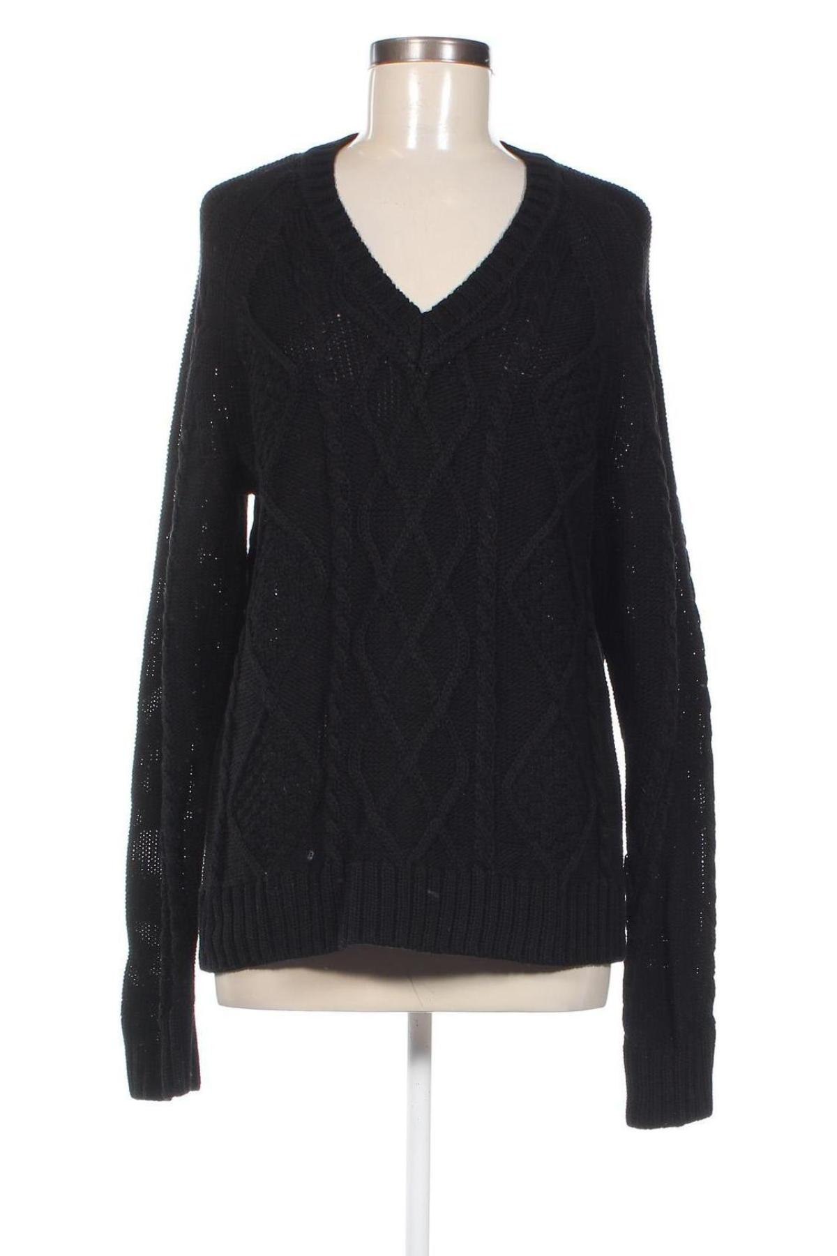 Дамски пуловер The Kooples, Размер XL, Цвят Черен, Цена 109,59 лв.