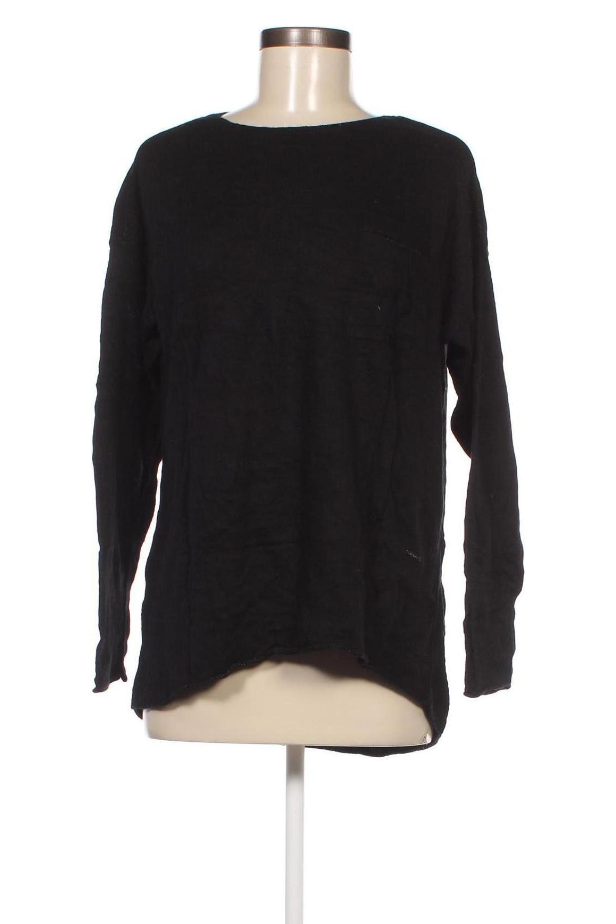 Дамски пуловер Triangle By s.Oliver, Размер M, Цвят Черен, Цена 11,89 лв.