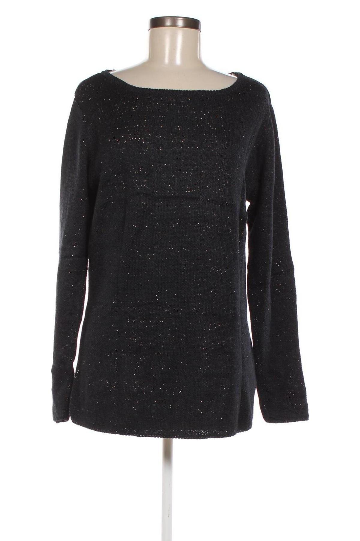 Γυναικείο πουλόβερ Un Deux Trois, Μέγεθος L, Χρώμα Μαύρο, Τιμή 6,81 €
