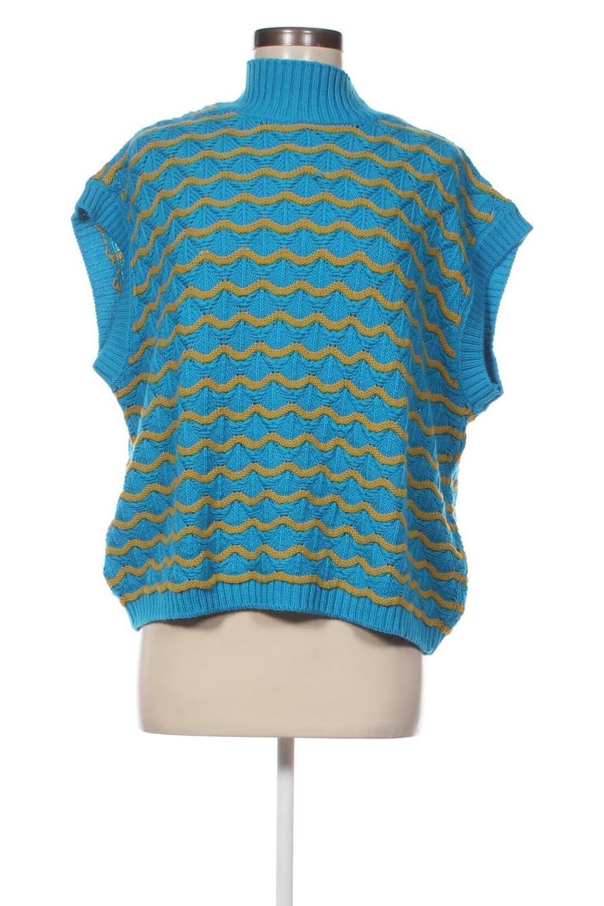 Дамски пуловер United Colors Of Benetton, Размер L, Цвят Многоцветен, Цена 15,66 лв.