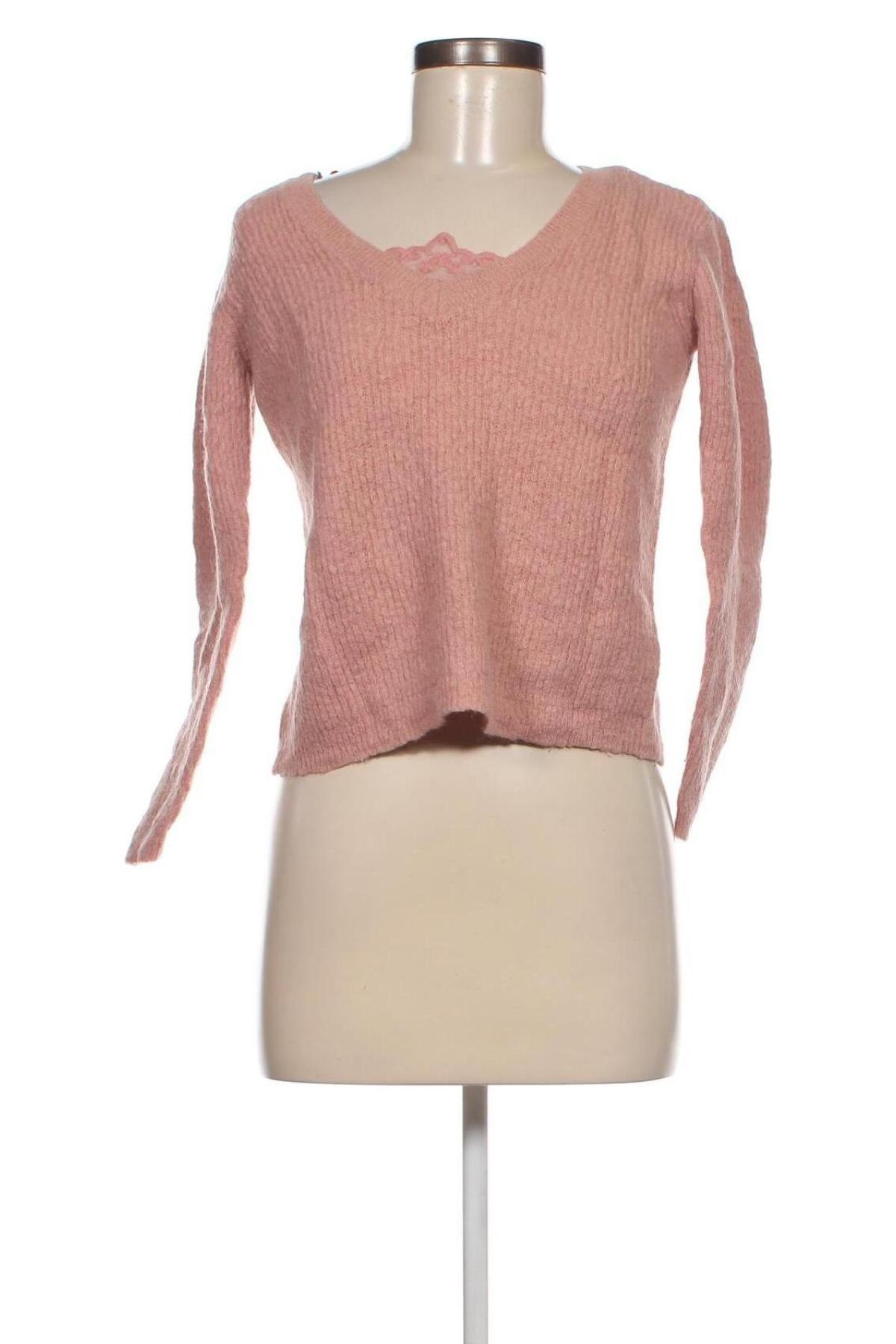 Γυναικείο πουλόβερ VILA, Μέγεθος S, Χρώμα Ρόζ , Τιμή 4,45 €