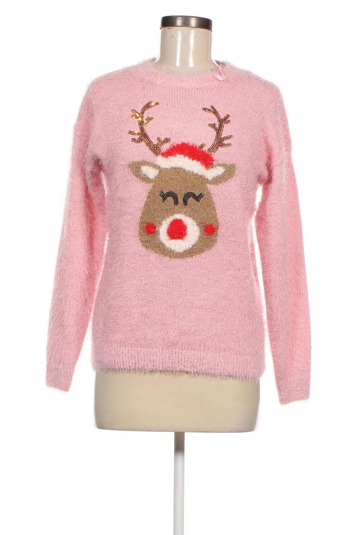 Damski sweter With Love, Rozmiar XL, Kolor Różowy, Cena 87,99 zł