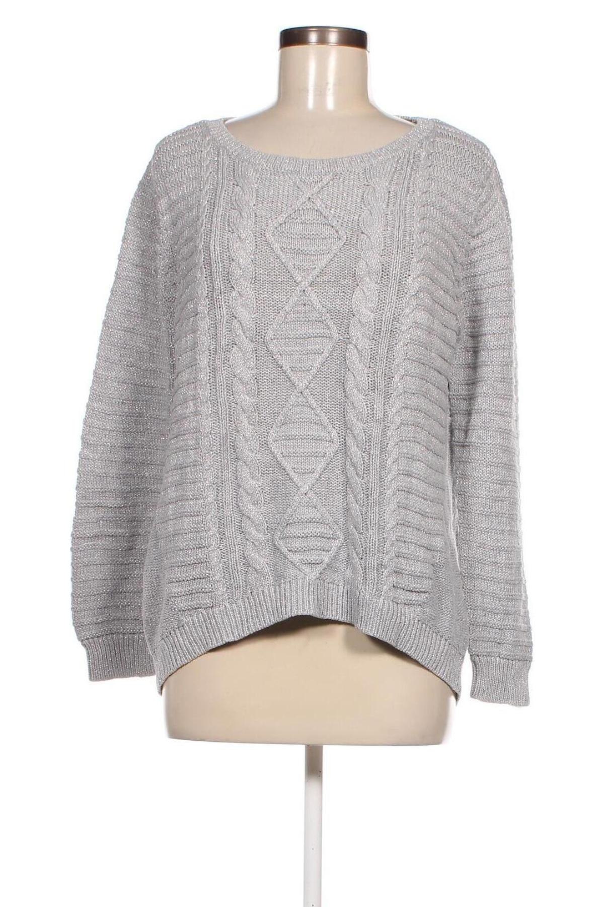 Damenpullover Yessica, Größe L, Farbe Silber, Preis € 5,49