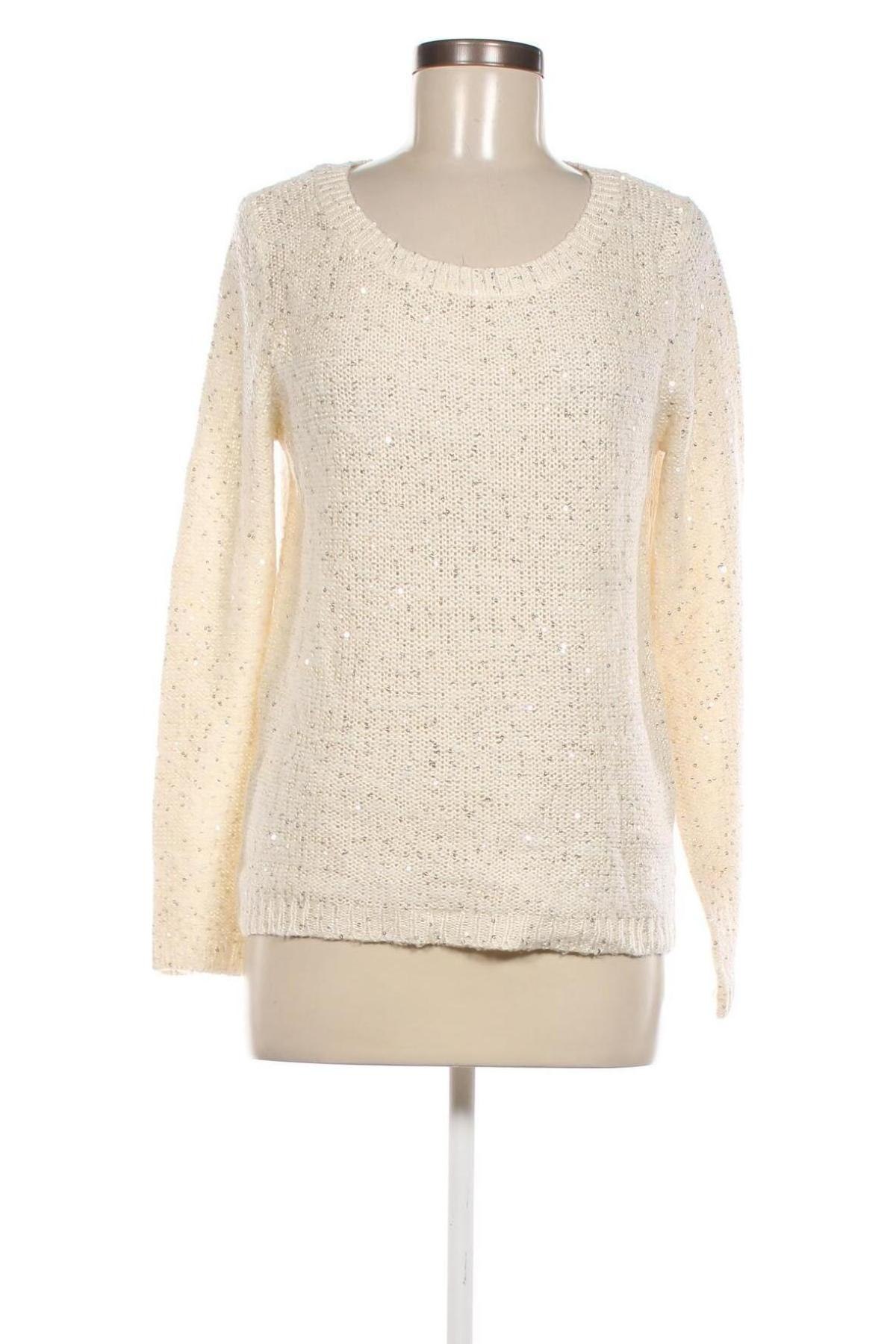 Γυναικείο πουλόβερ Yessica, Μέγεθος M, Χρώμα Λευκό, Τιμή 4,49 €