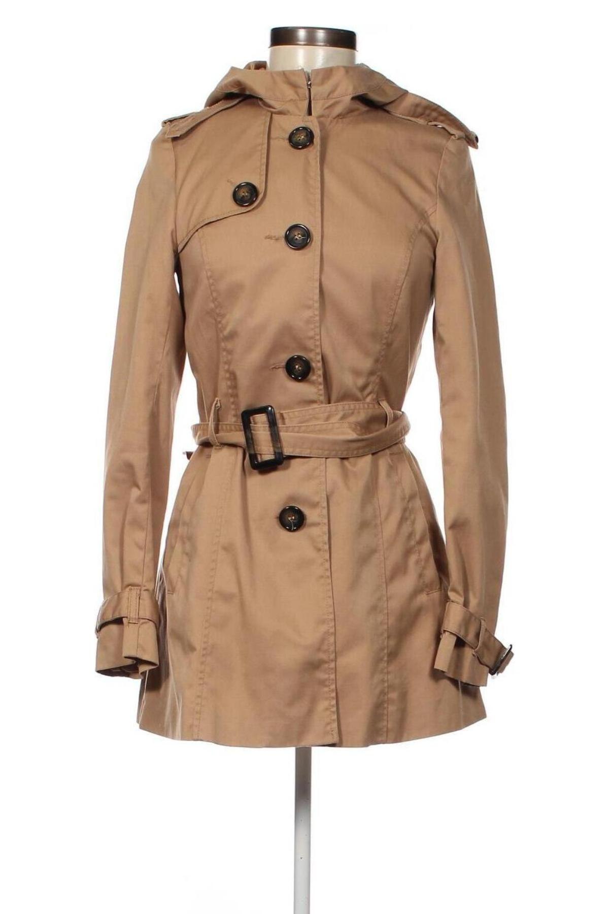 Dámsky prechodný kabát  H&M B'B, Veľkosť XS, Farba Béžová, Cena  38,30 €