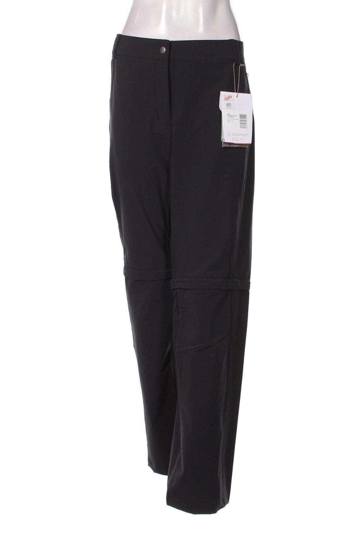 Дамски спортен панталон Vaude, Размер XXL, Цвят Черен, Цена 42,12 лв.