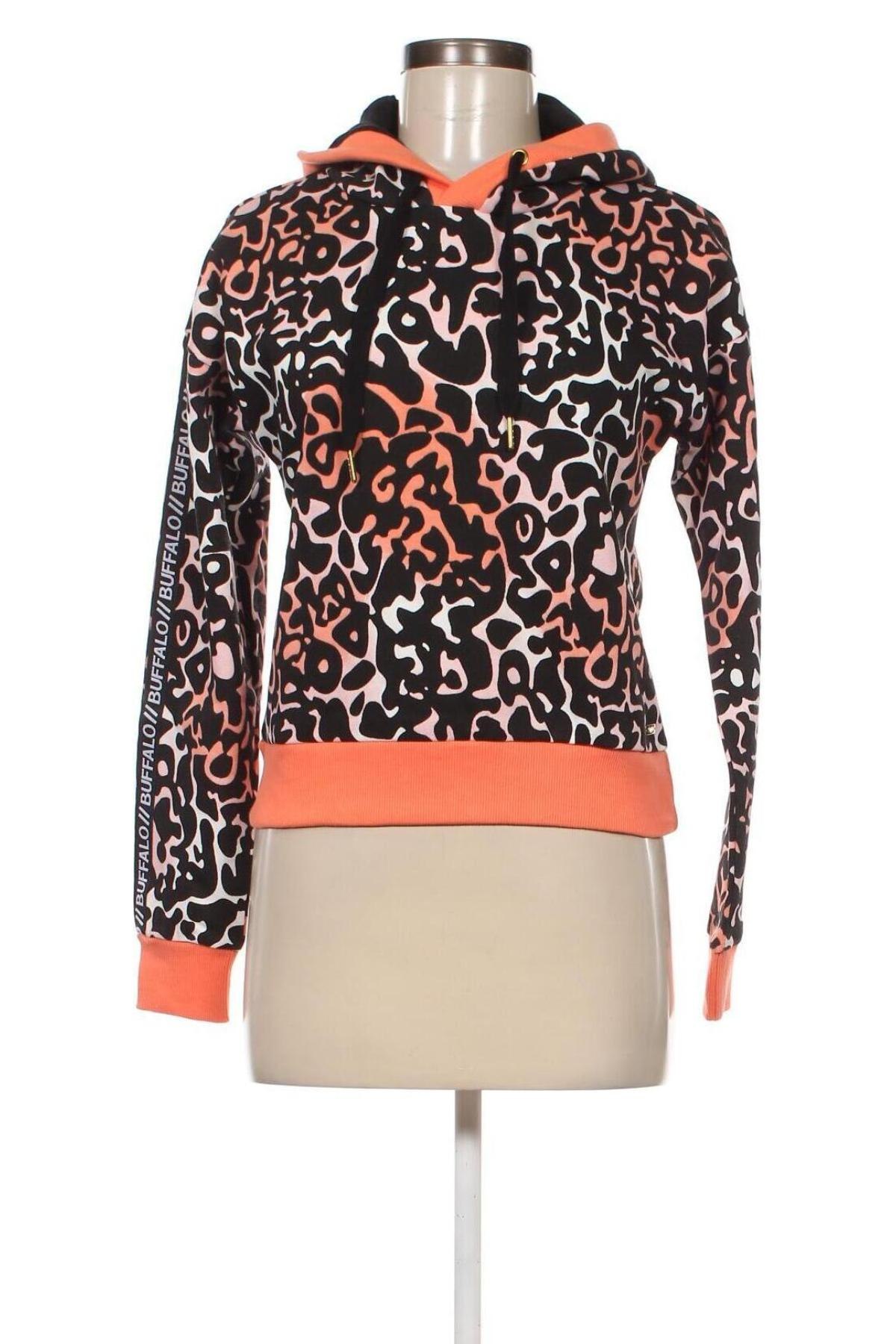 Damen Sweatshirt Buffalo, Größe XXS, Farbe Mehrfarbig, Preis 11,66 €
