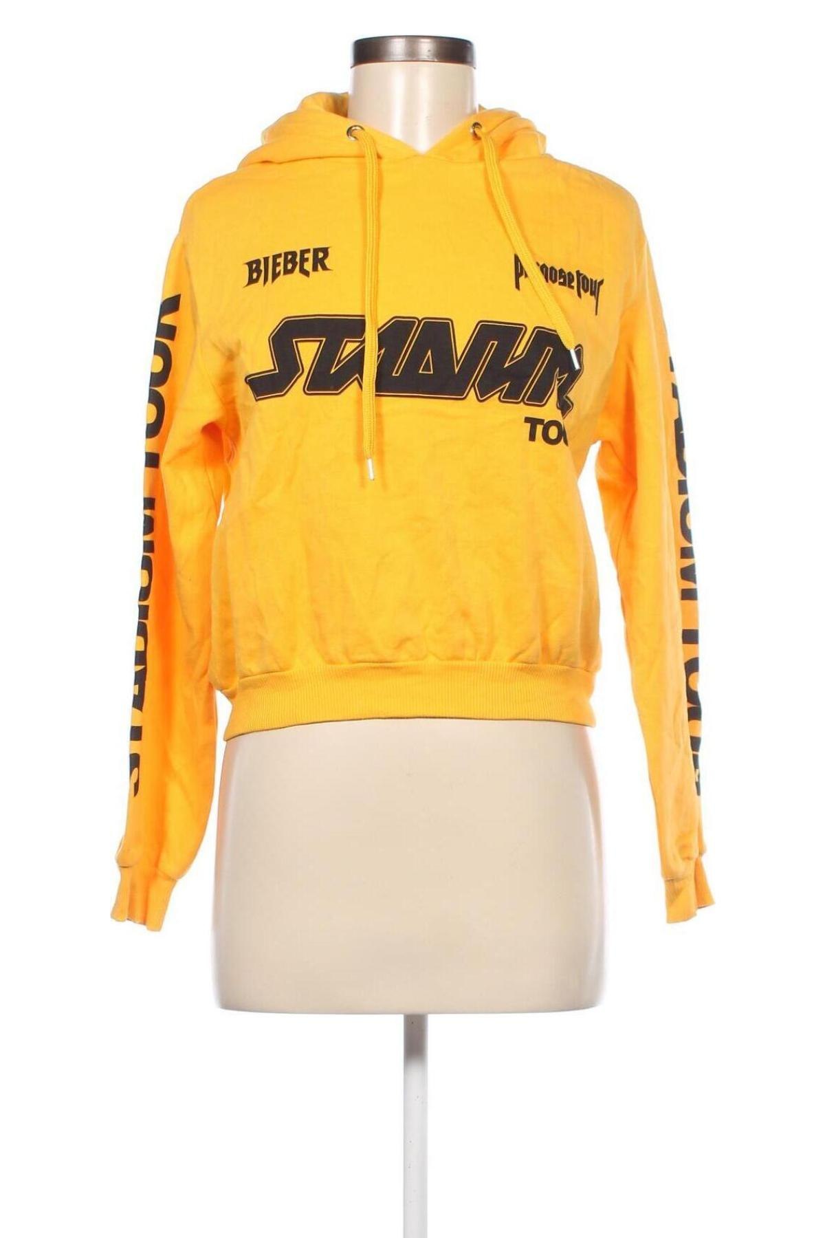 Γυναικείο φούτερ H&M Divided, Μέγεθος S, Χρώμα Κίτρινο, Τιμή 3,77 €