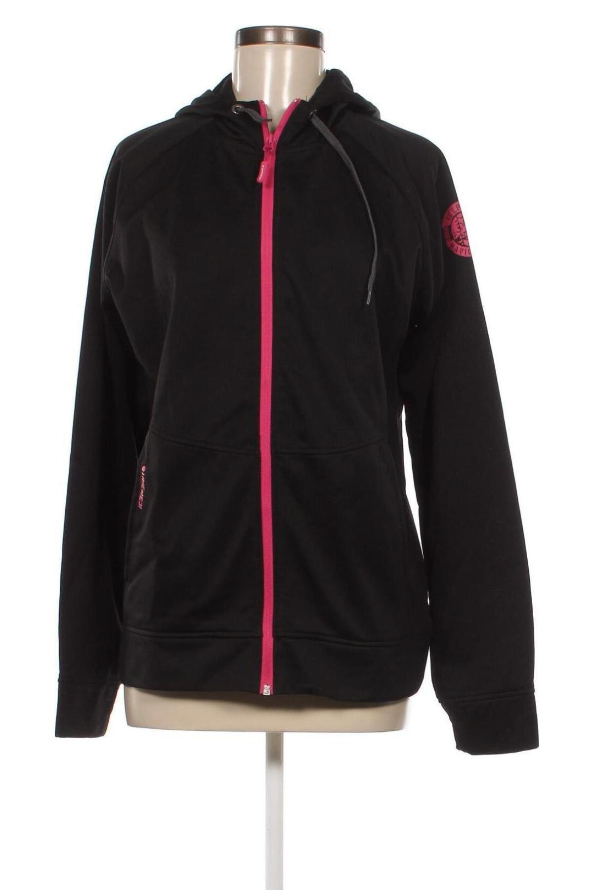Damen Sweatshirt Icepeak, Größe XL, Farbe Schwarz, Preis 16,56 €