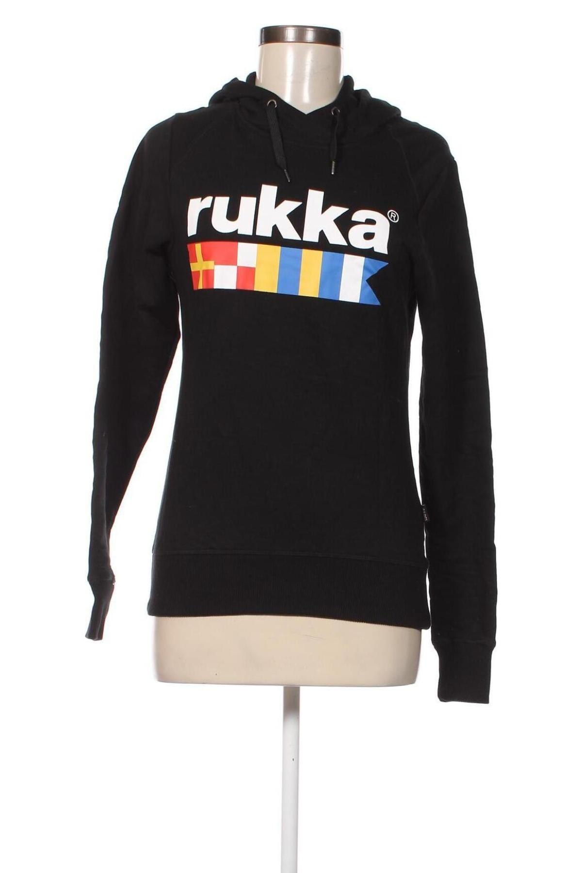 Γυναικείο φούτερ Rukka, Μέγεθος XS, Χρώμα Μαύρο, Τιμή 7,57 €