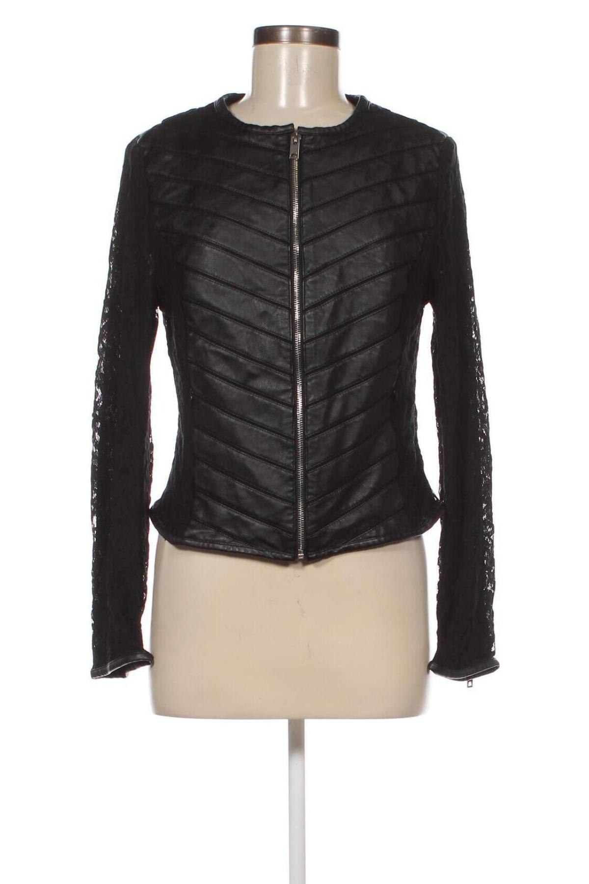 Dámska kožená bunda , Veľkosť S, Farba Čierna, Cena  23,61 €