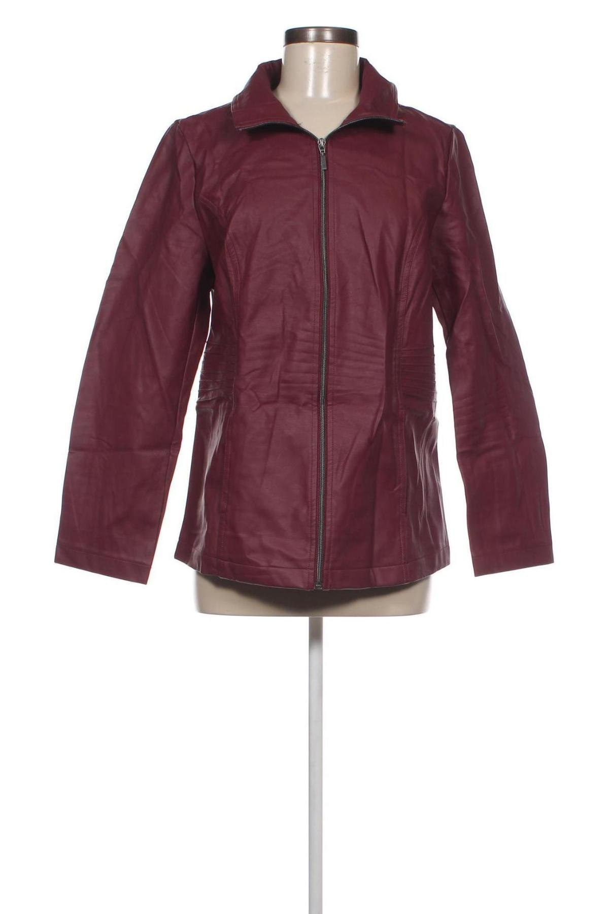 Dámská kožená bunda , Velikost M, Barva Popelavě růžová, Cena  781,00 Kč