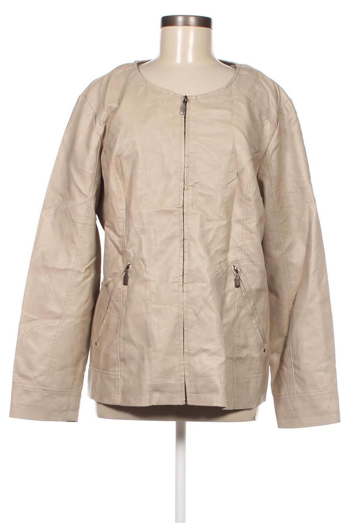 Dámska kožená bunda  Impuls, Veľkosť XL, Farba Béžová, Cena  27,78 €