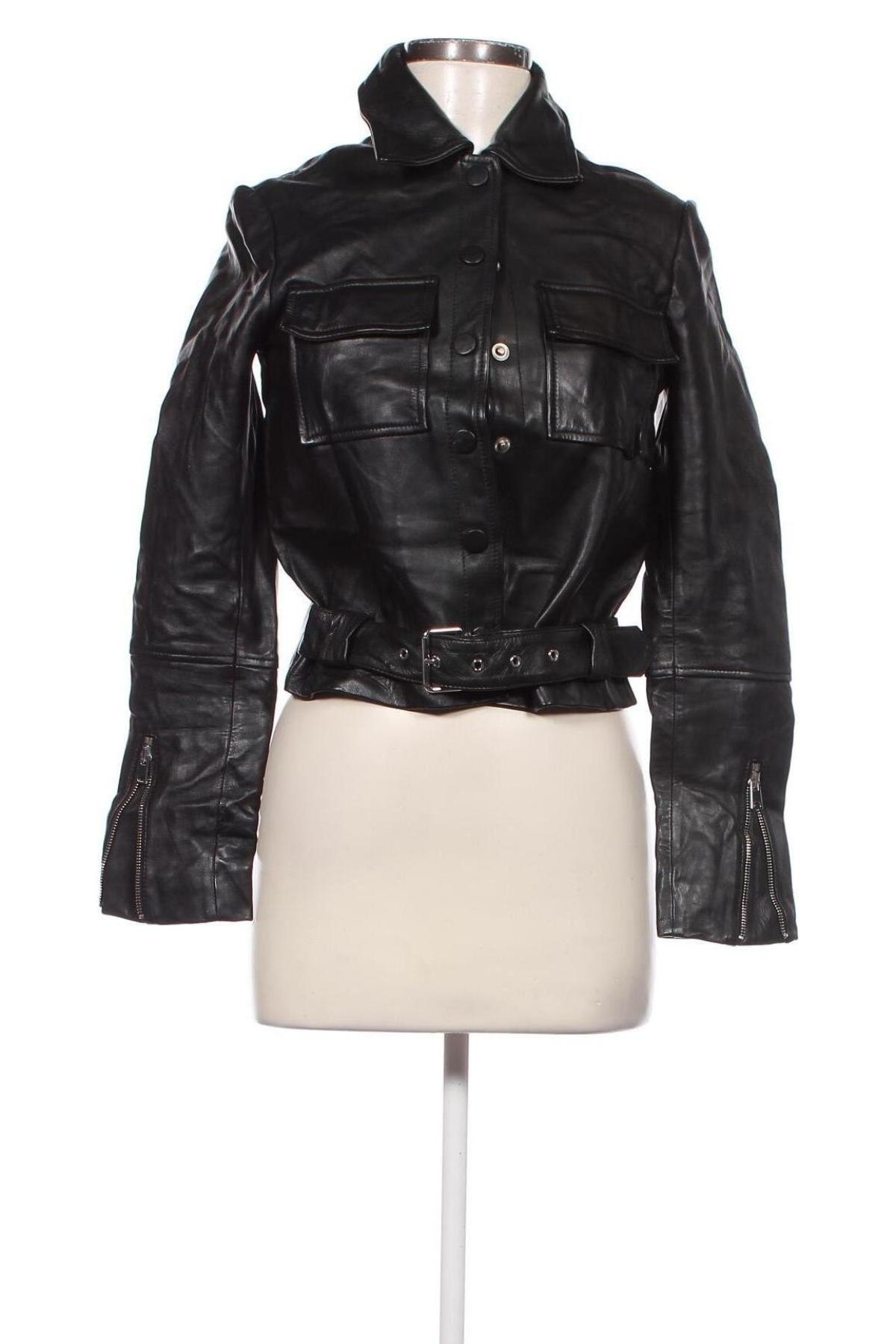 Dámska kožená bunda  Maje, Veľkosť M, Farba Čierna, Cena  243,81 €
