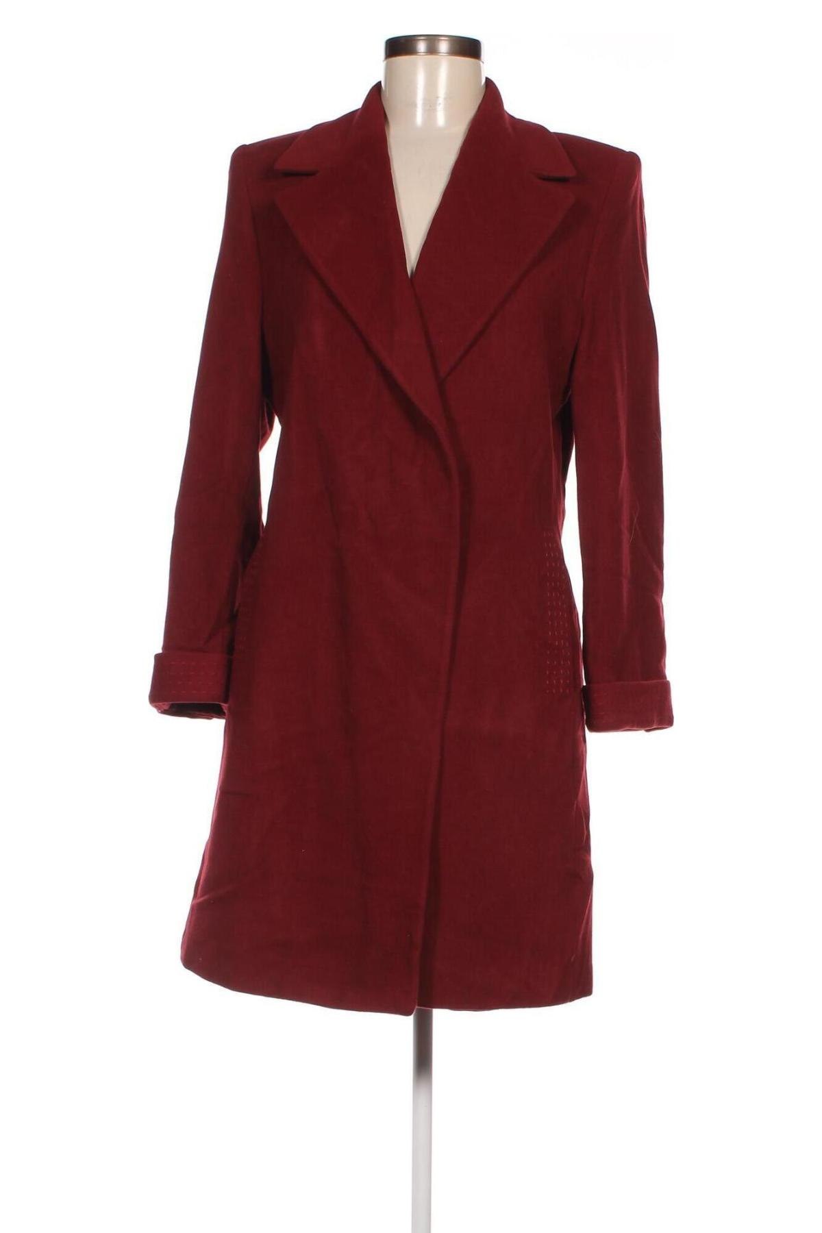 Дамско палто, Размер M, Цвят Червен, Цена 34,01 лв.