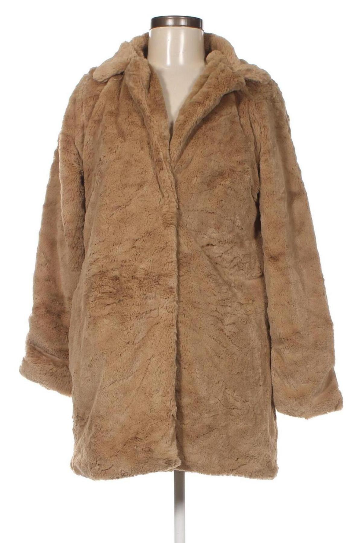 Дамско палто, Размер S, Цвят Бежов, Цена 48,15 лв.
