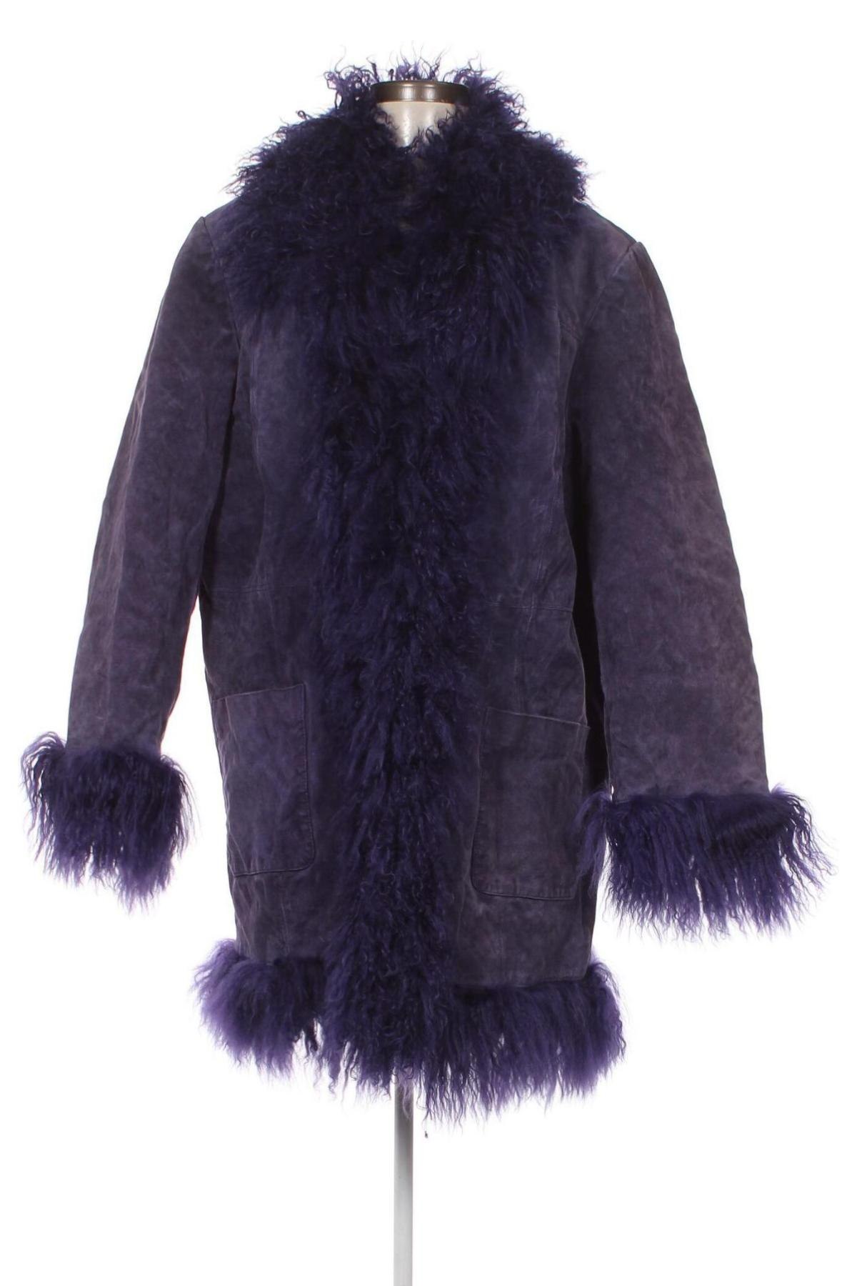 Дамско палто, Размер L, Цвят Лилав, Цена 107,00 лв.
