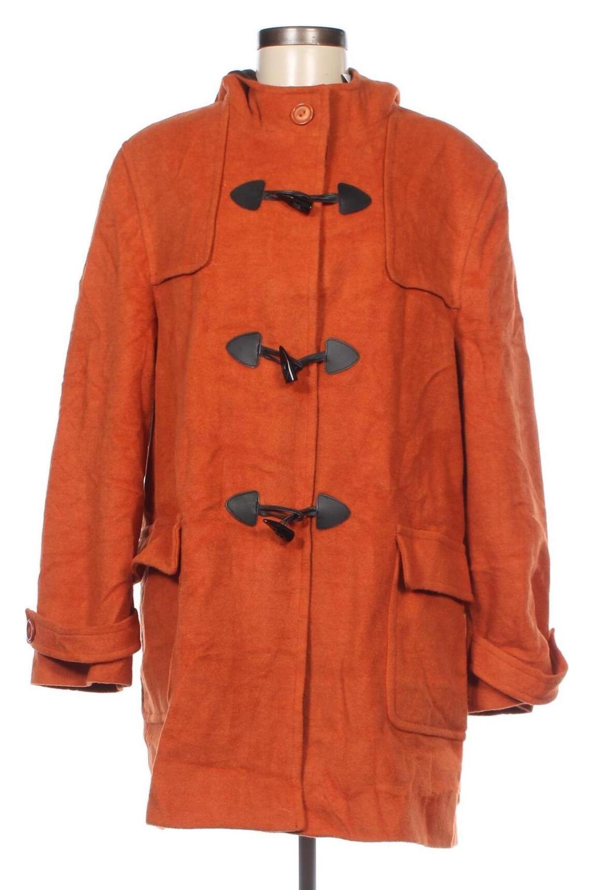 Dámsky kabát , Veľkosť L, Farba Oranžová, Cena  21,23 €