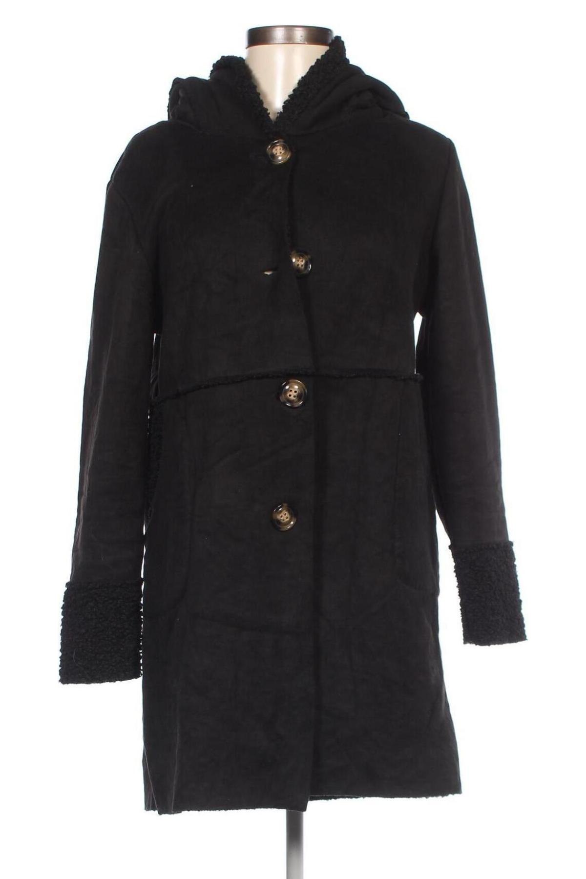 Palton de femei, Mărime M, Culoare Negru, Preț 105,59 Lei