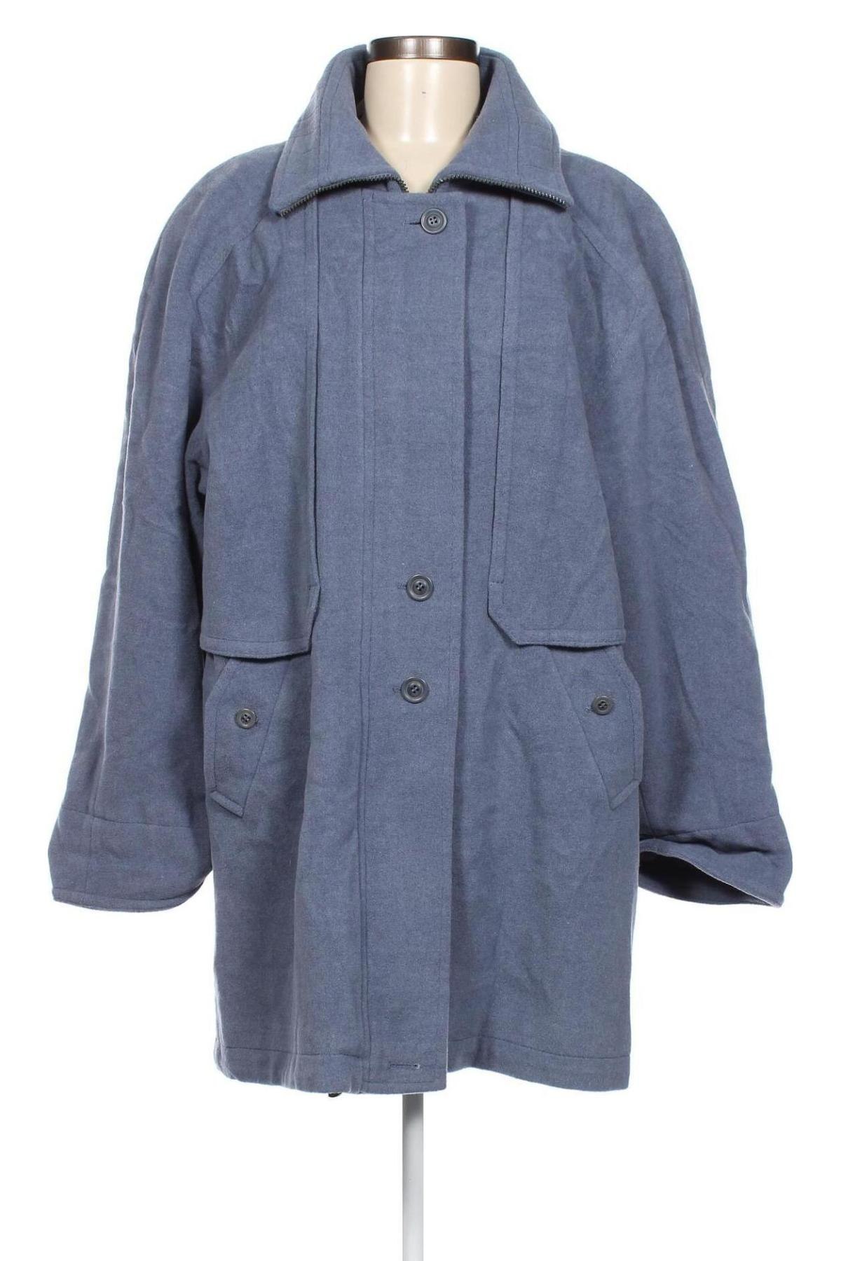 Dámský kabát , Velikost S, Barva Modrá, Cena  597,00 Kč