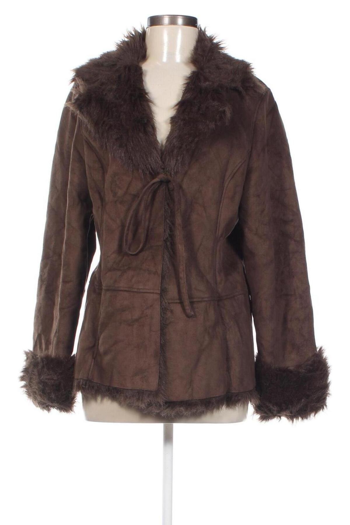 Γυναικείο παλτό 3 Suisses, Μέγεθος M, Χρώμα Καφέ, Τιμή 31,77 €